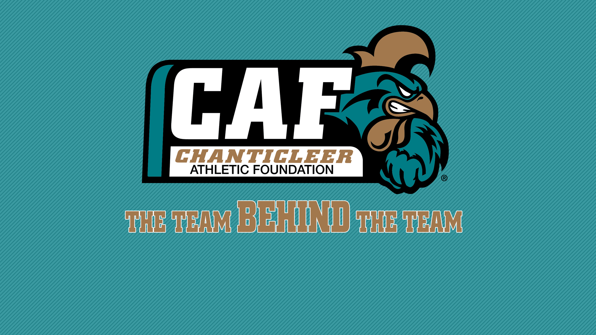 CAF - The Team Behind The Team (Teal)