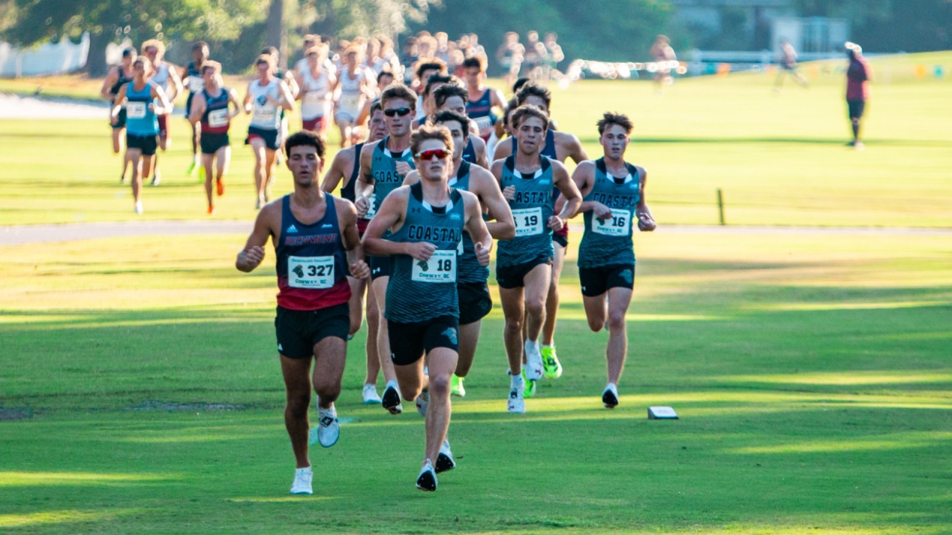 CCU men's team at Chanticleer Challenge 2025