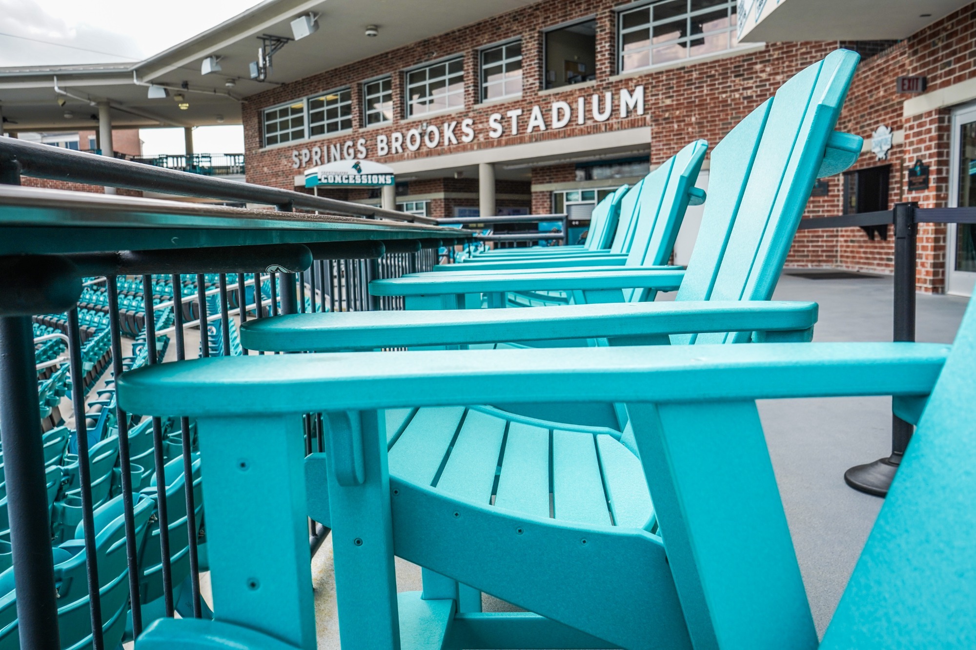 New seats at Springs Brooks Stadium