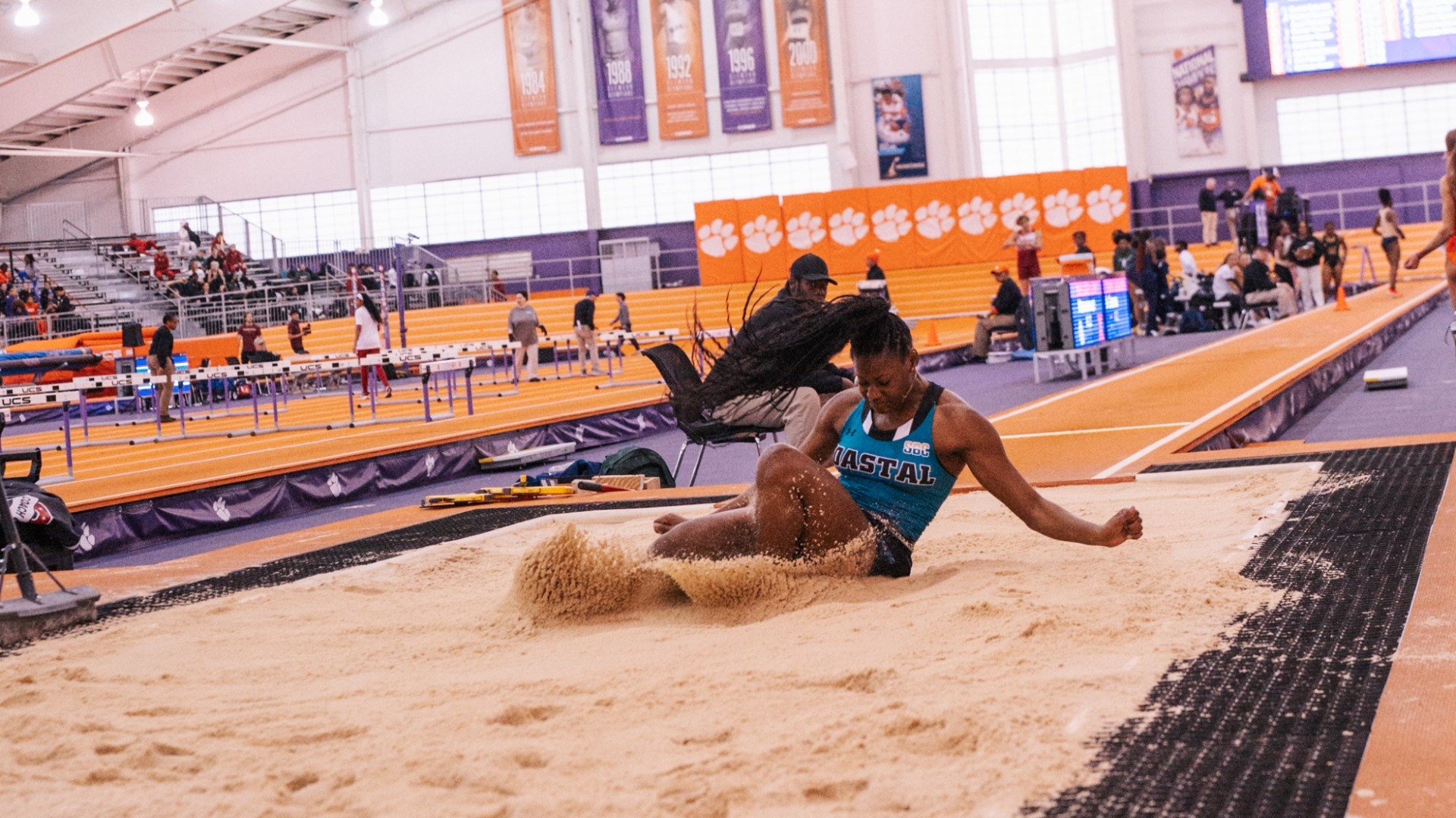 Indoor LJ at Clemson