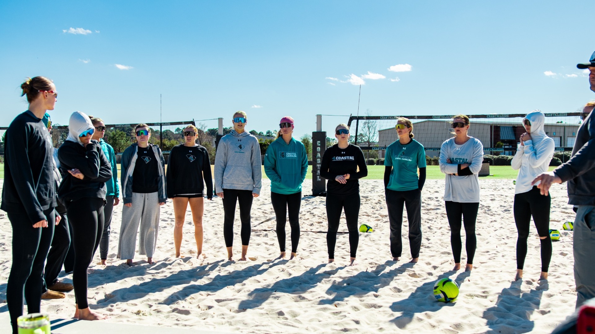 Beach volleyball team