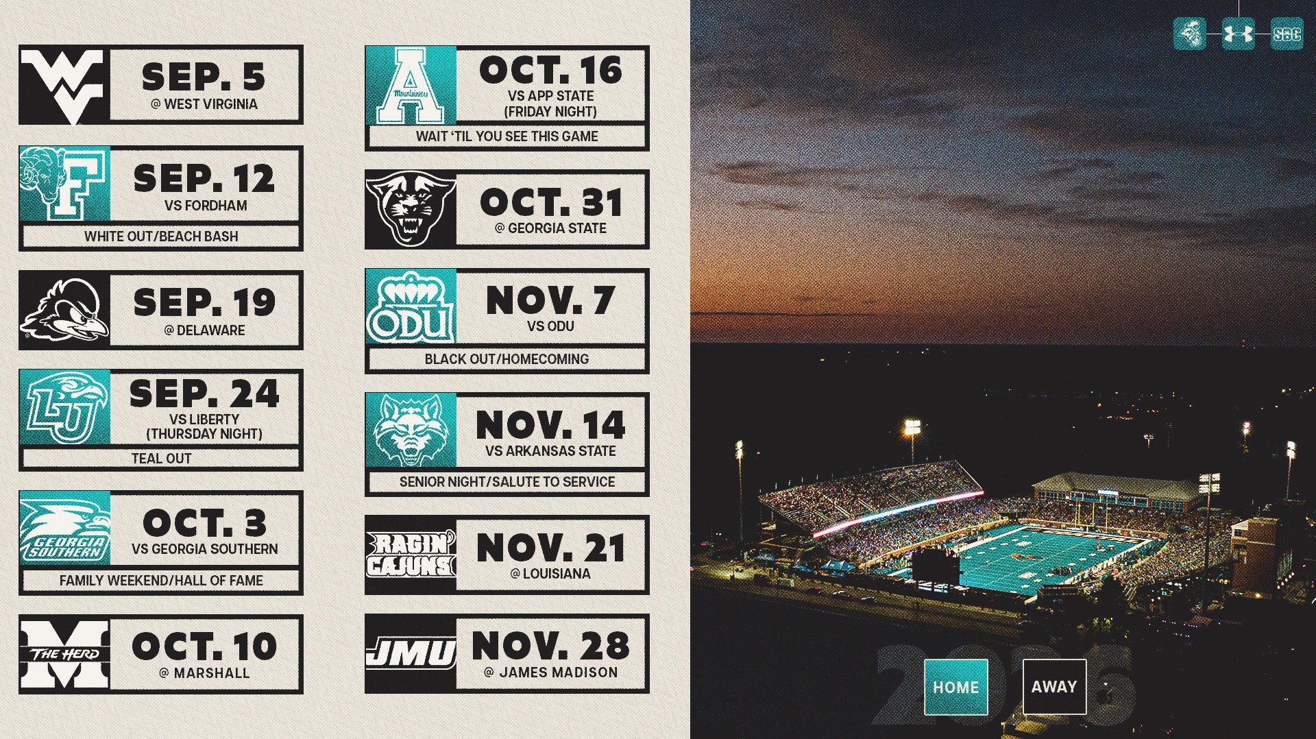 2026 FOOTBALL SCHEDULE