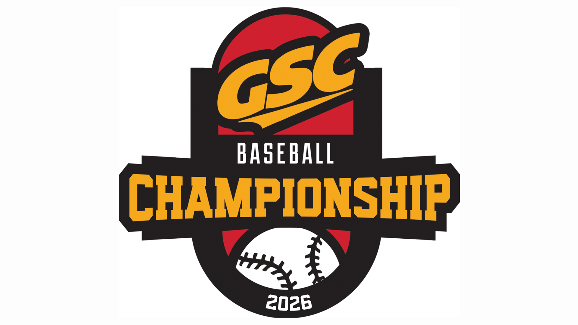 2026 GSC Baseball Championship Logo