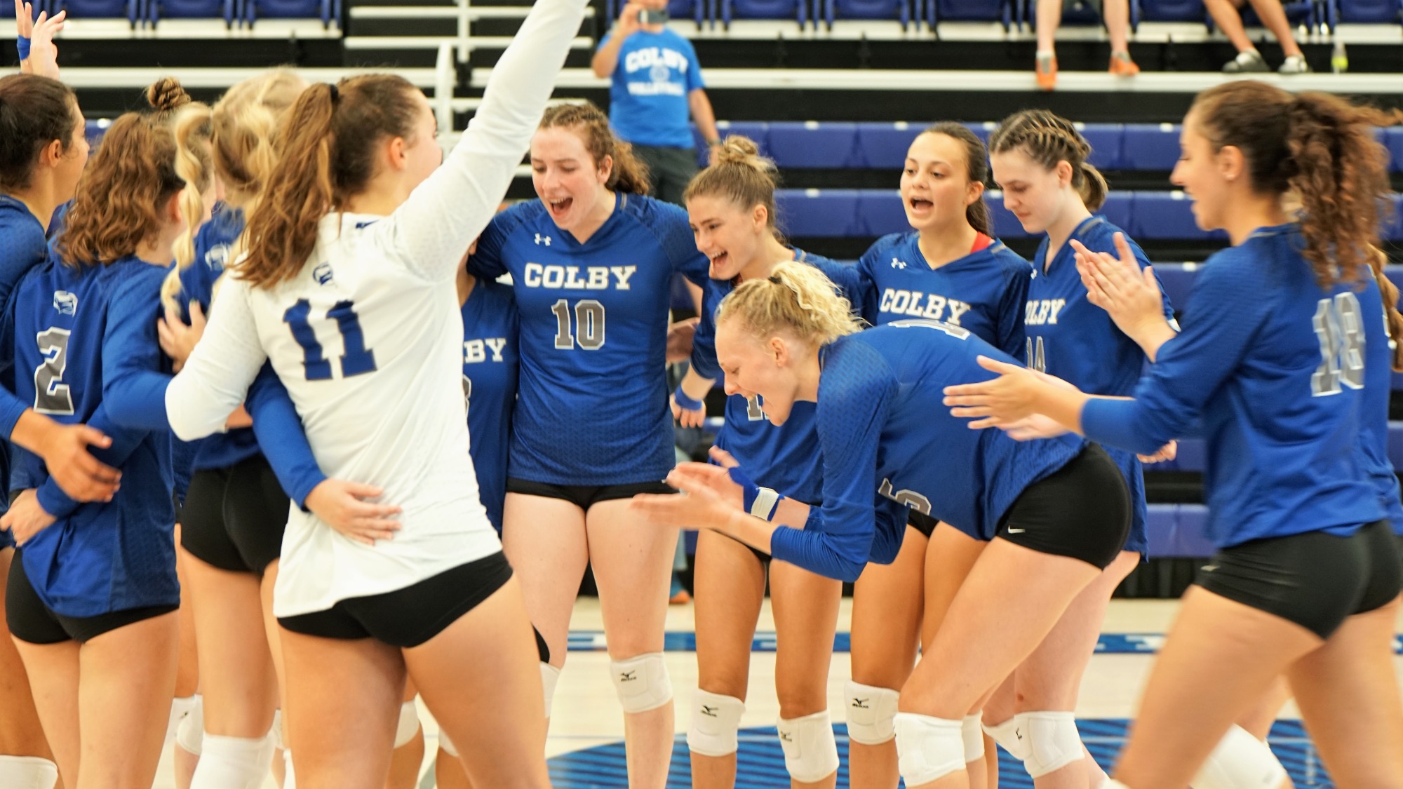 Volleyball Opens "Colby Invite" with Two Wins Colby College