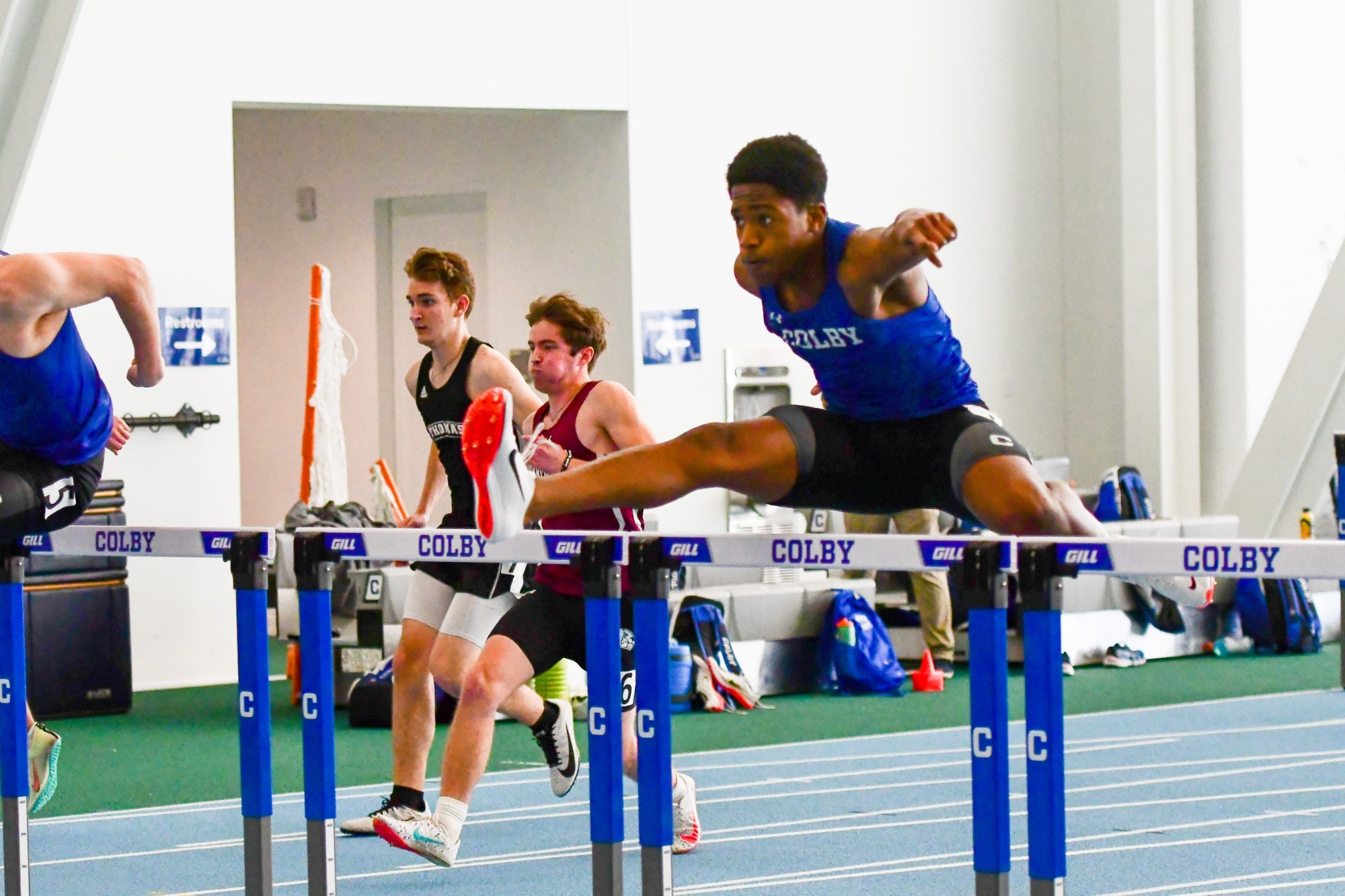 Men's Track and Field with Strong Performance at Bowdoin Colby College