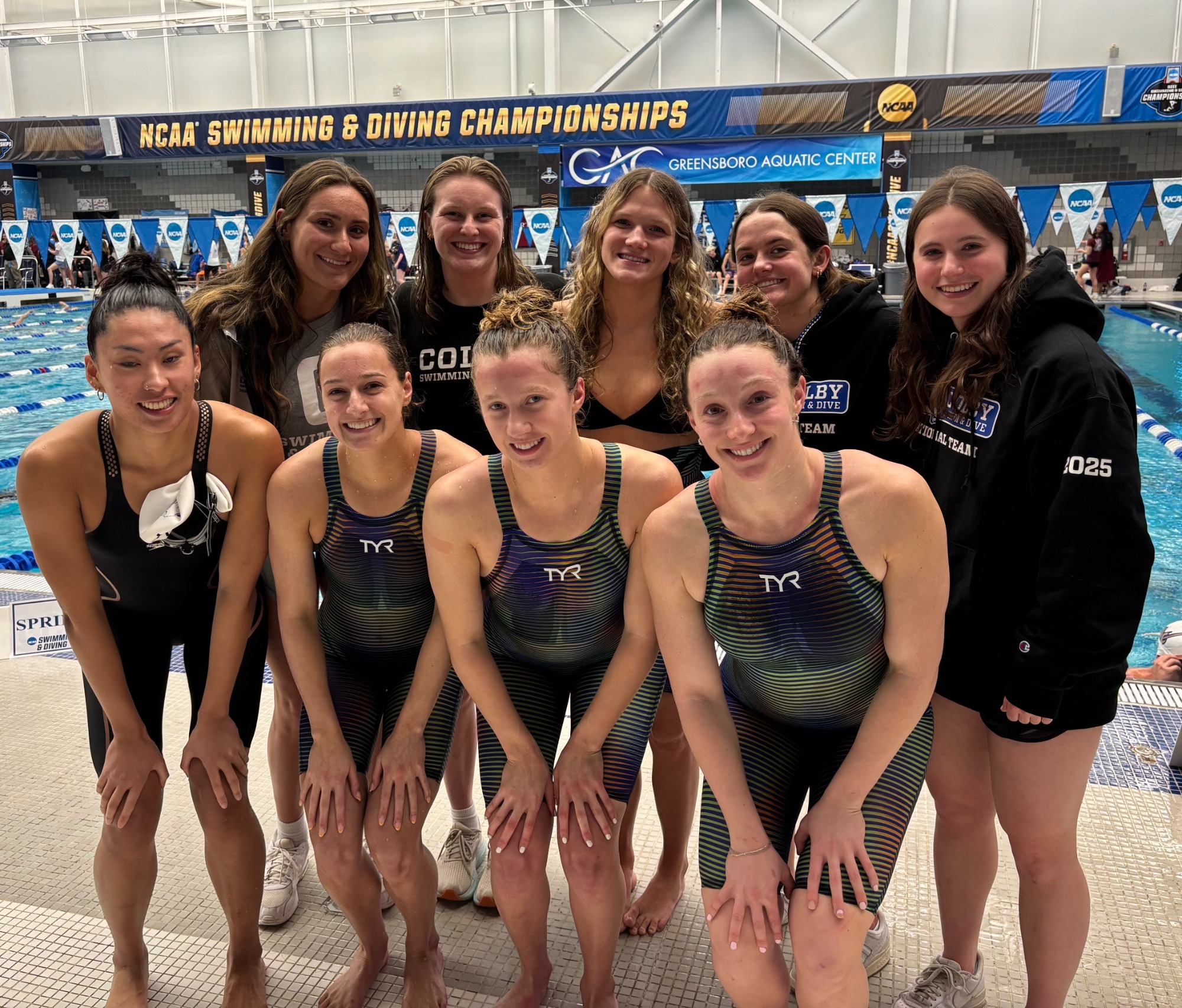 Women's swimming NCAAS
