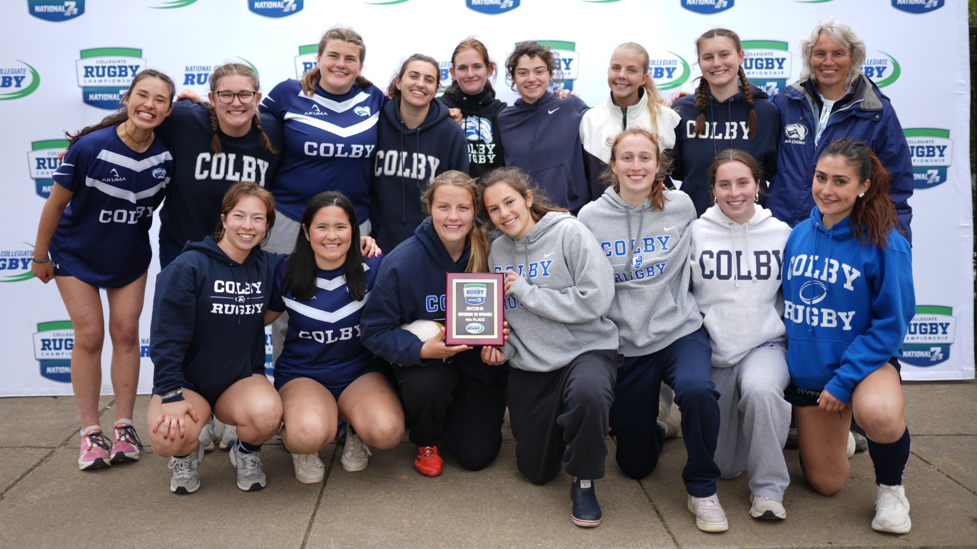 Women's Rugby 4th place NCR's