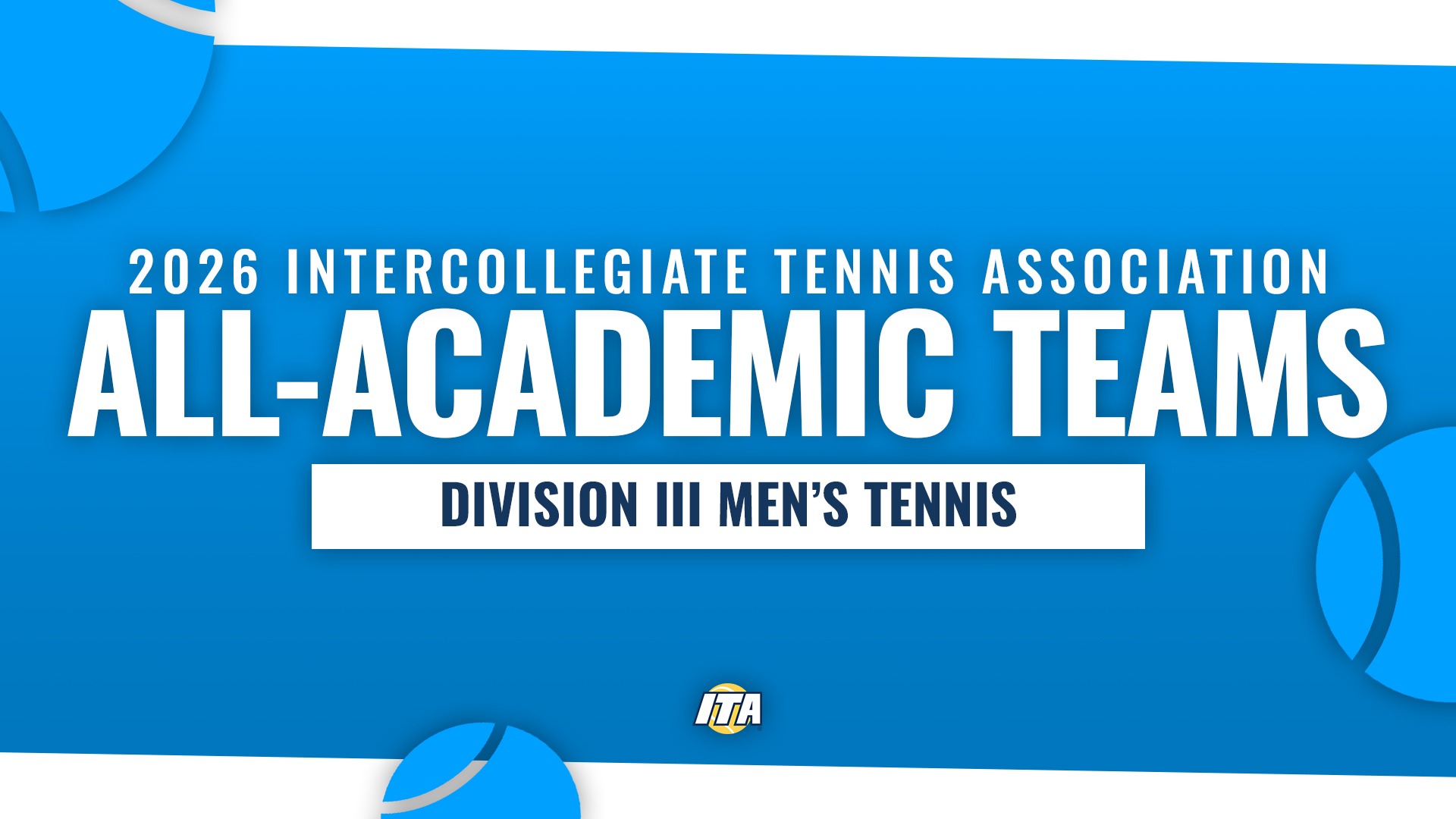 ITA Academic Men's Tennis