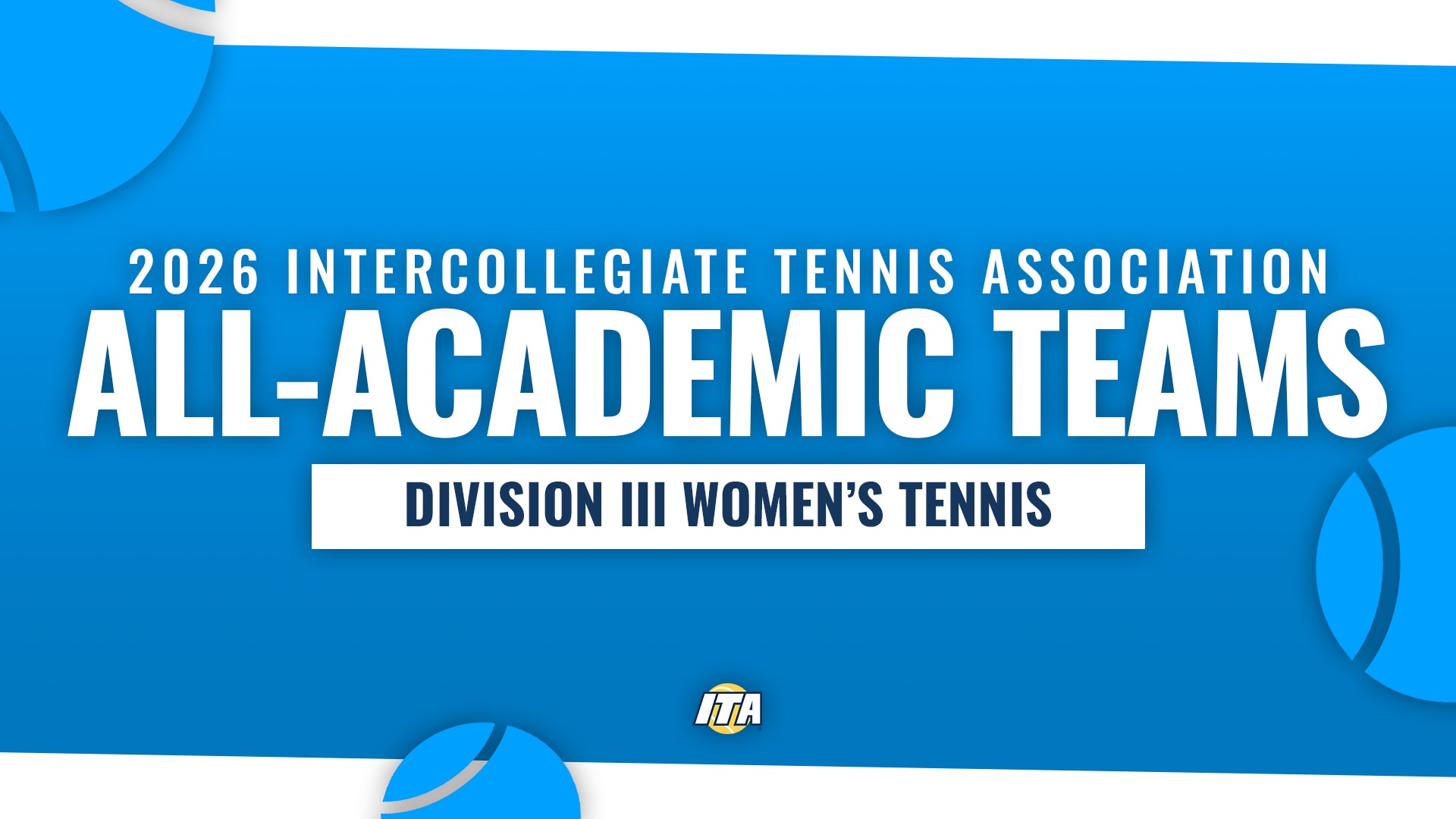 ITA All-Academic Women's 2026