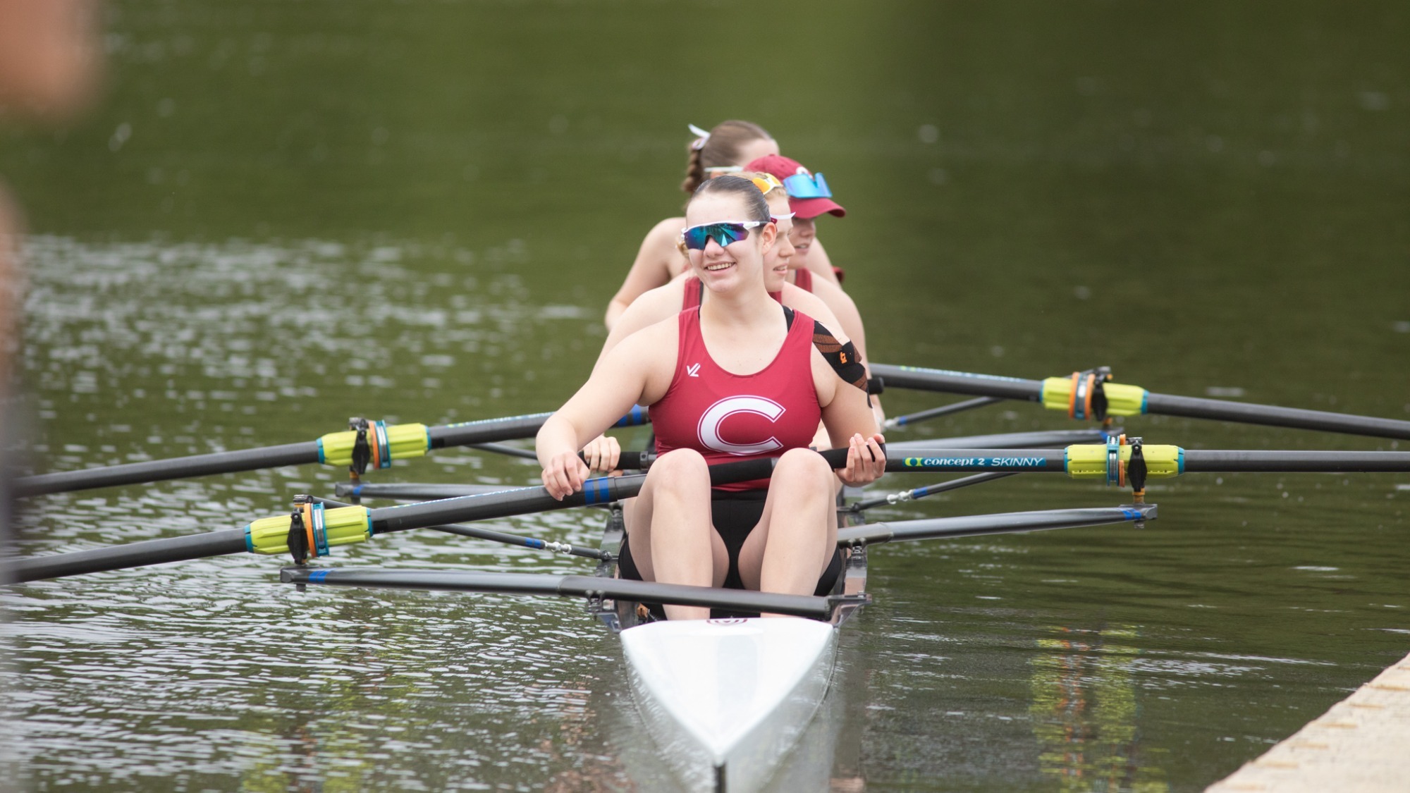 Women’s Rowing Finishes Strong at Holy Cross - Colgate University Athletics