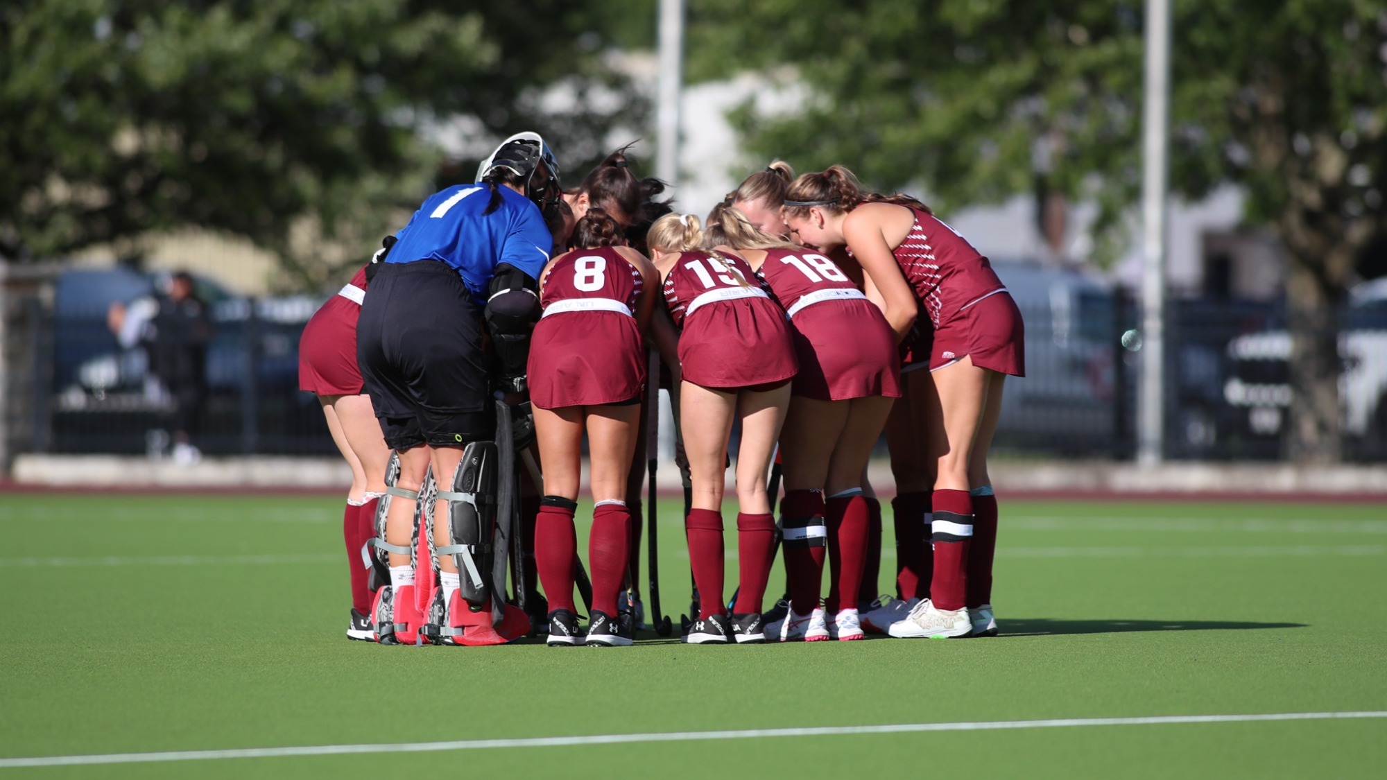 Field Hockey Huddle