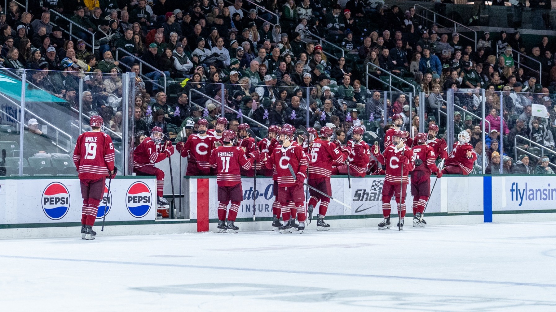 Men's Hockey Team Celebration