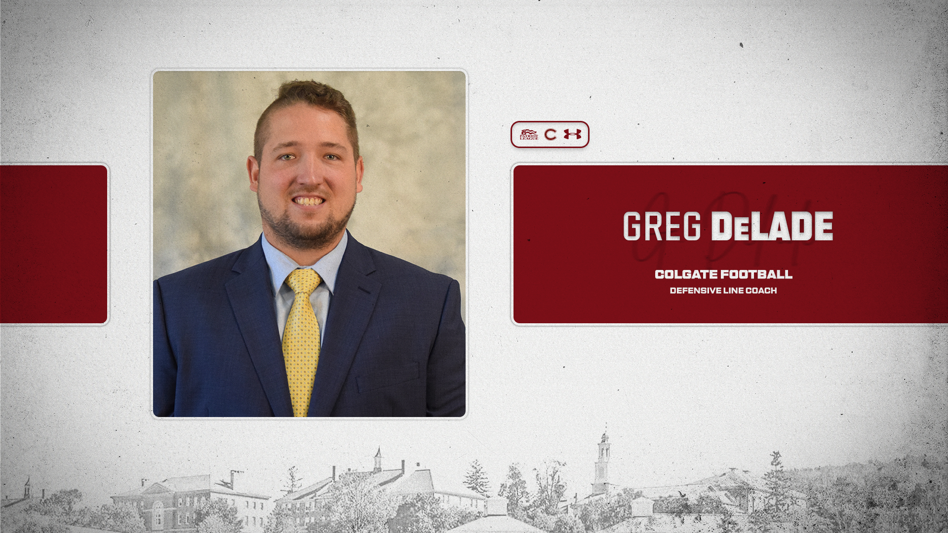 DeLade New Hire Colgate Football