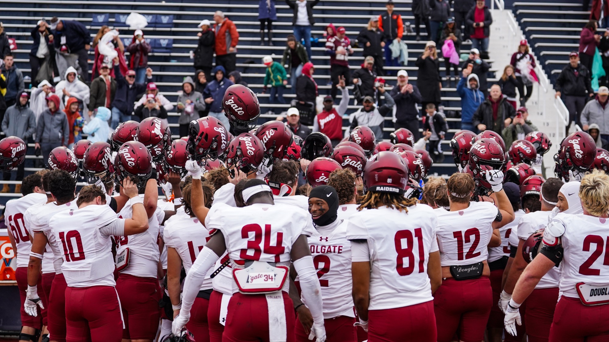 Football Team Huddle