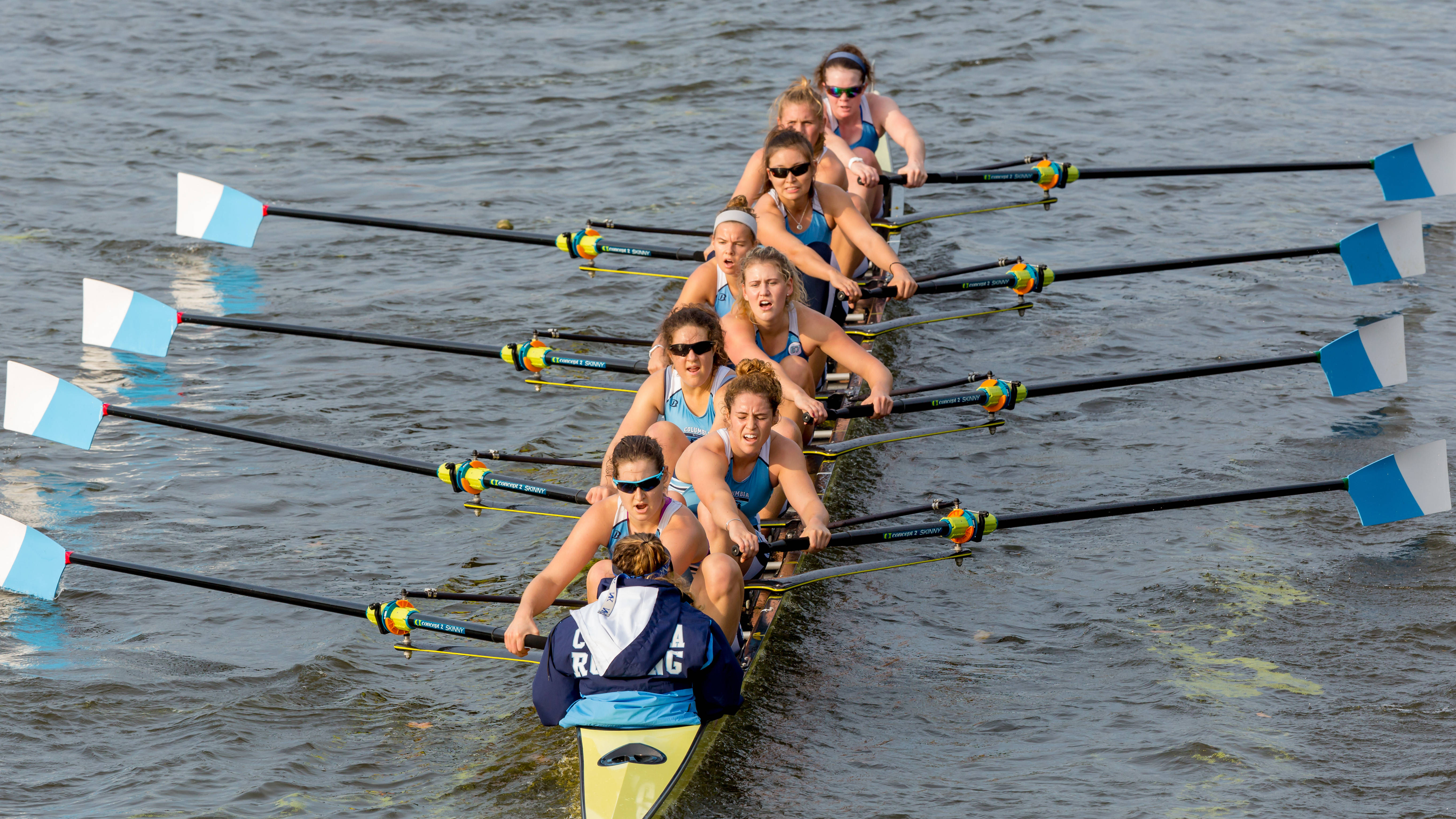 Women's Rowing Takes 15th in Varsity 8 at Princeton Chase Columbia University Athletics