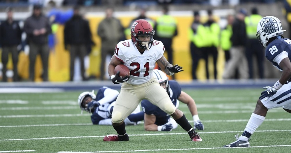 Borguet Runs for 4 TDs, 269 Yards; Football Falls in Double Overtime in The Game, 50-43