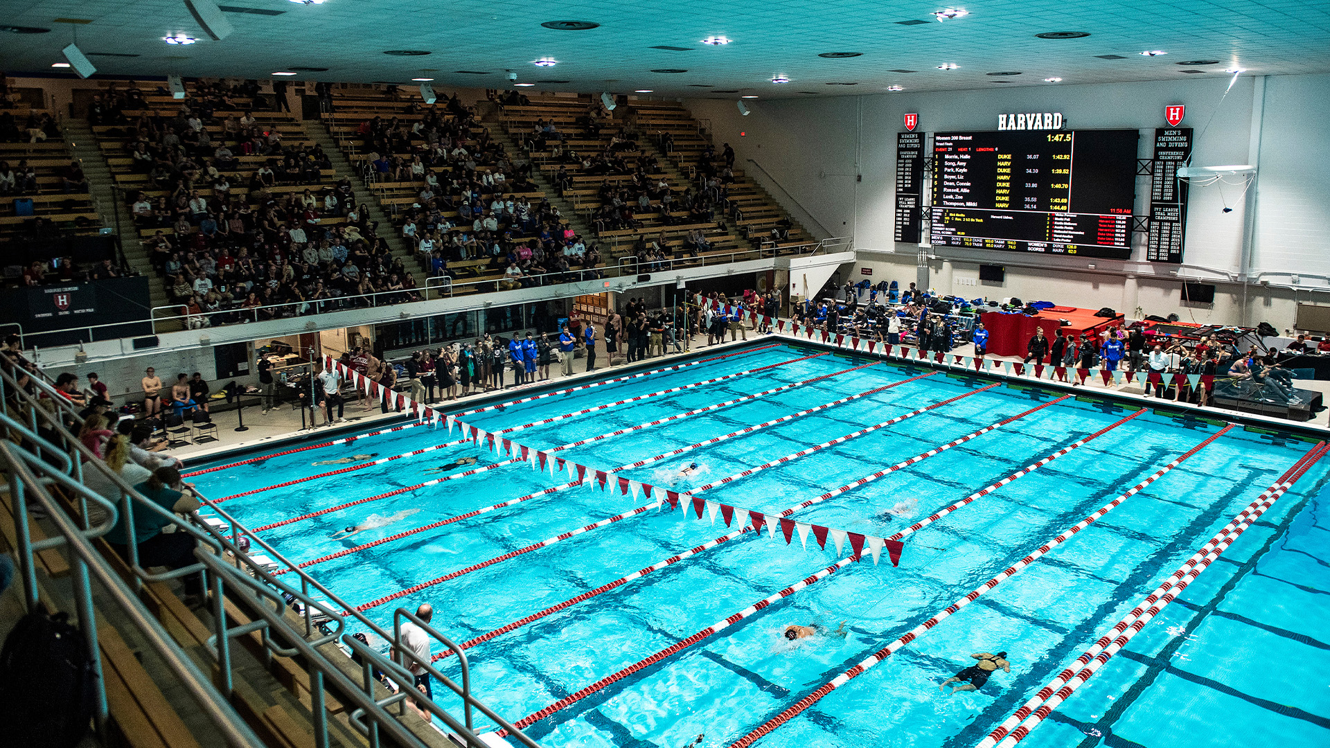 Men’s Swimming and Diving Earns CSCAA Scholar AllAmerica Team Award Harvard University