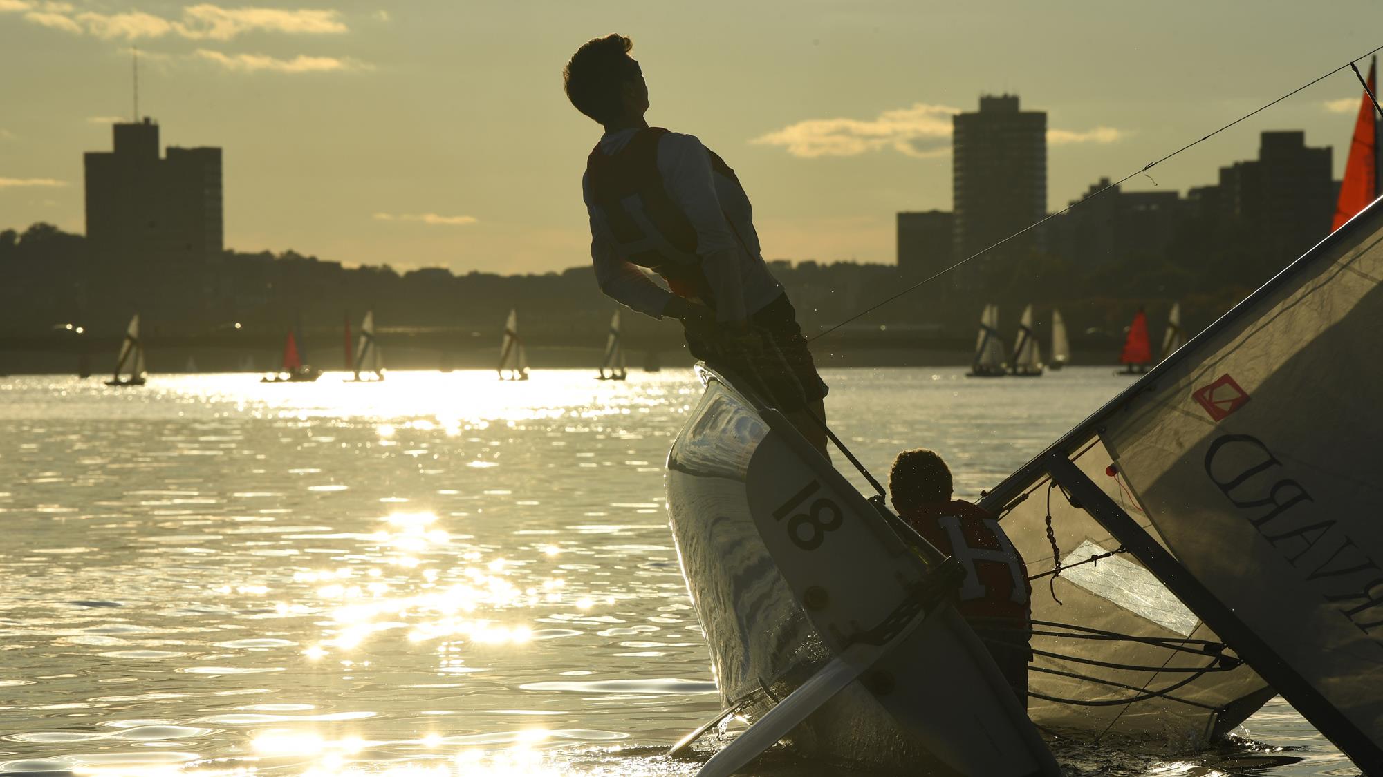 Sailing Turns Focus Toward Boston College Team Race Harvard University