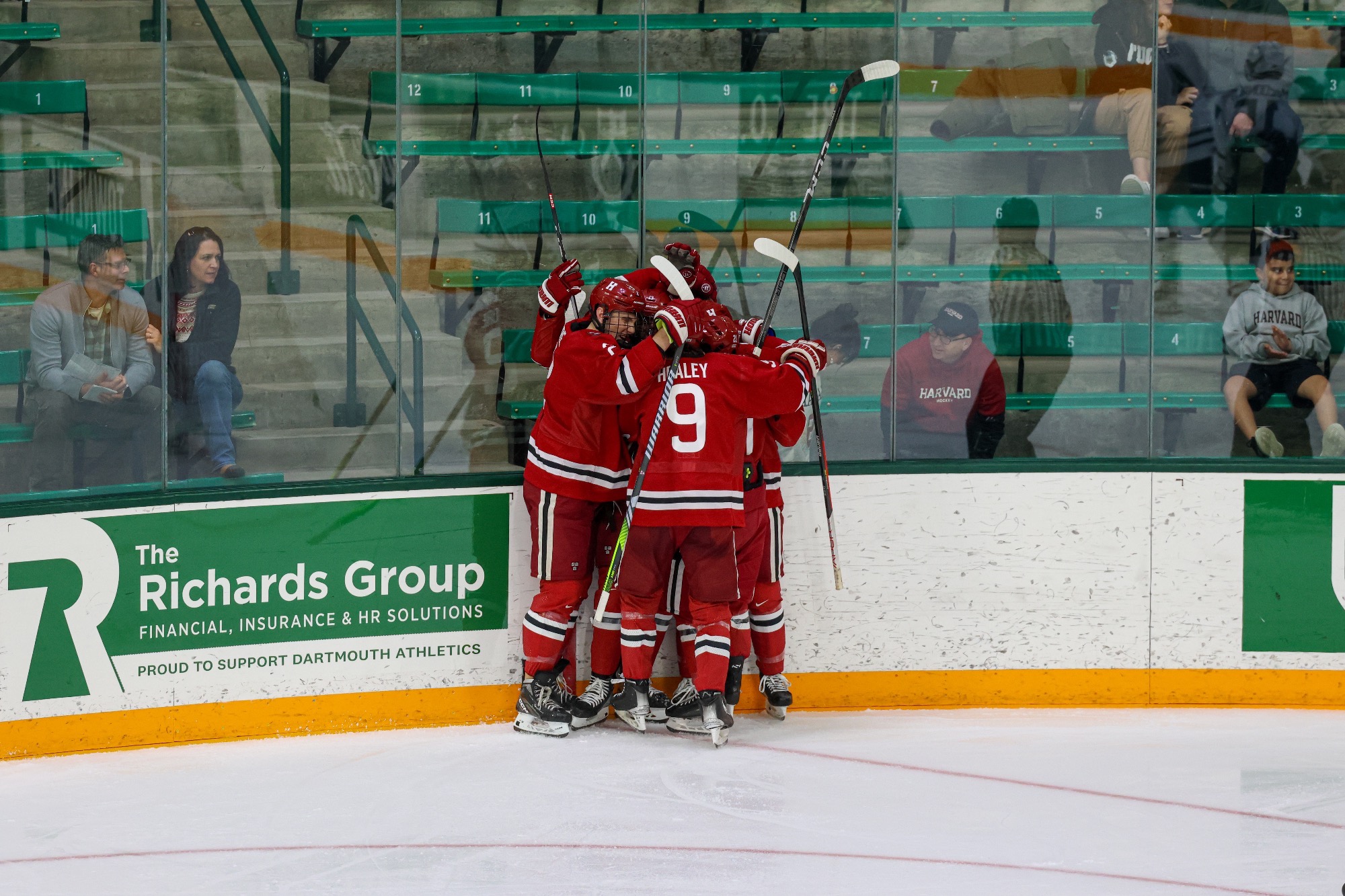 Men's Ice Hockey Opens Home Schedule with Princeton and Quinnipiac at Bright Landry Harvard
