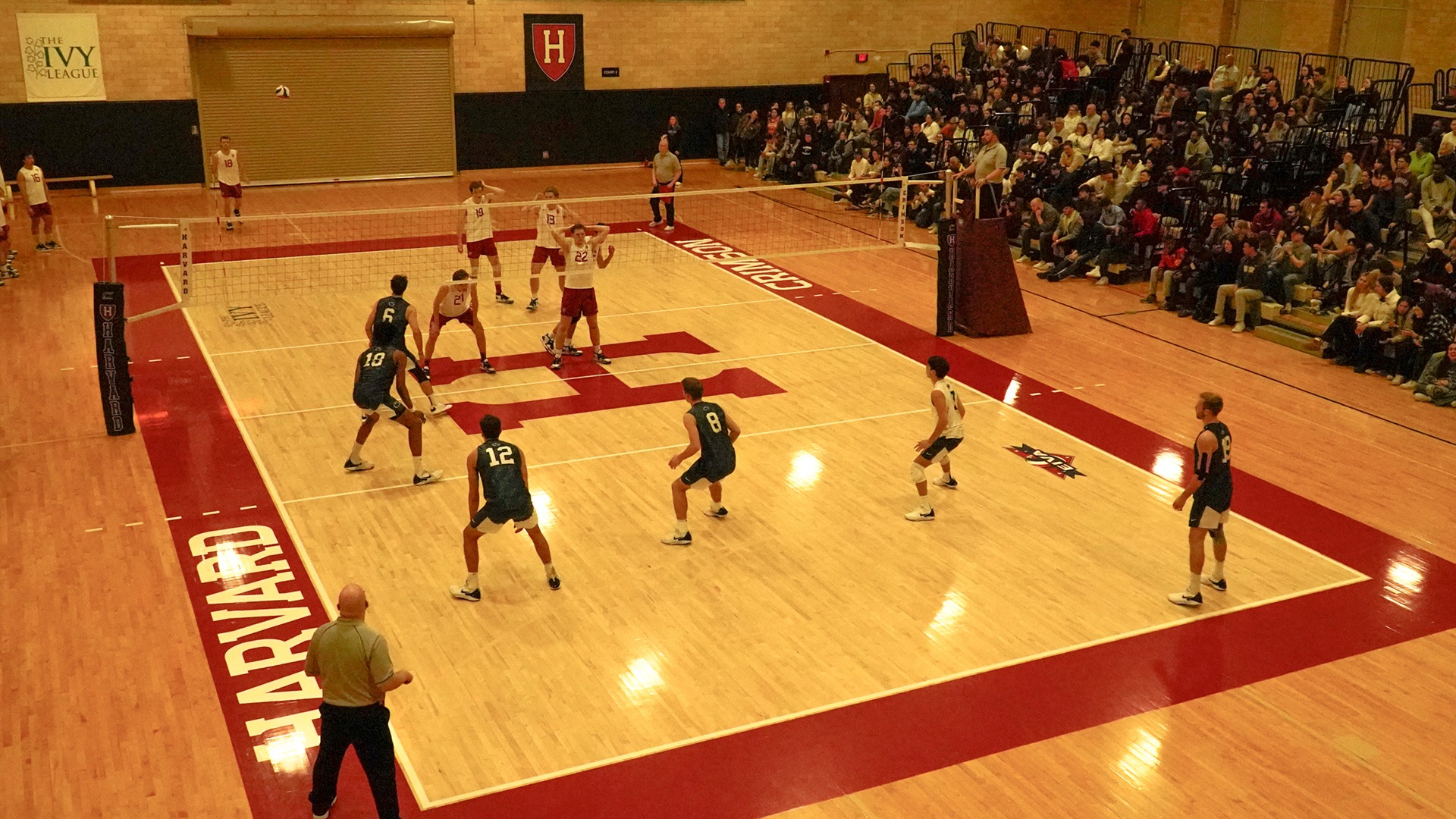 Men’s Volleyball Battles No. 3 Penn State Harvard University