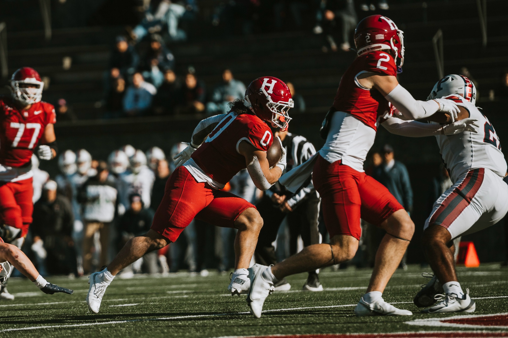 November 15, 2025, Boston, MA:  University of Pennsylvania at Harvard University, in Boston Massachusetts Saturday, November 15, 2025. (Jaiden Tripi/Harvard Athletics)
