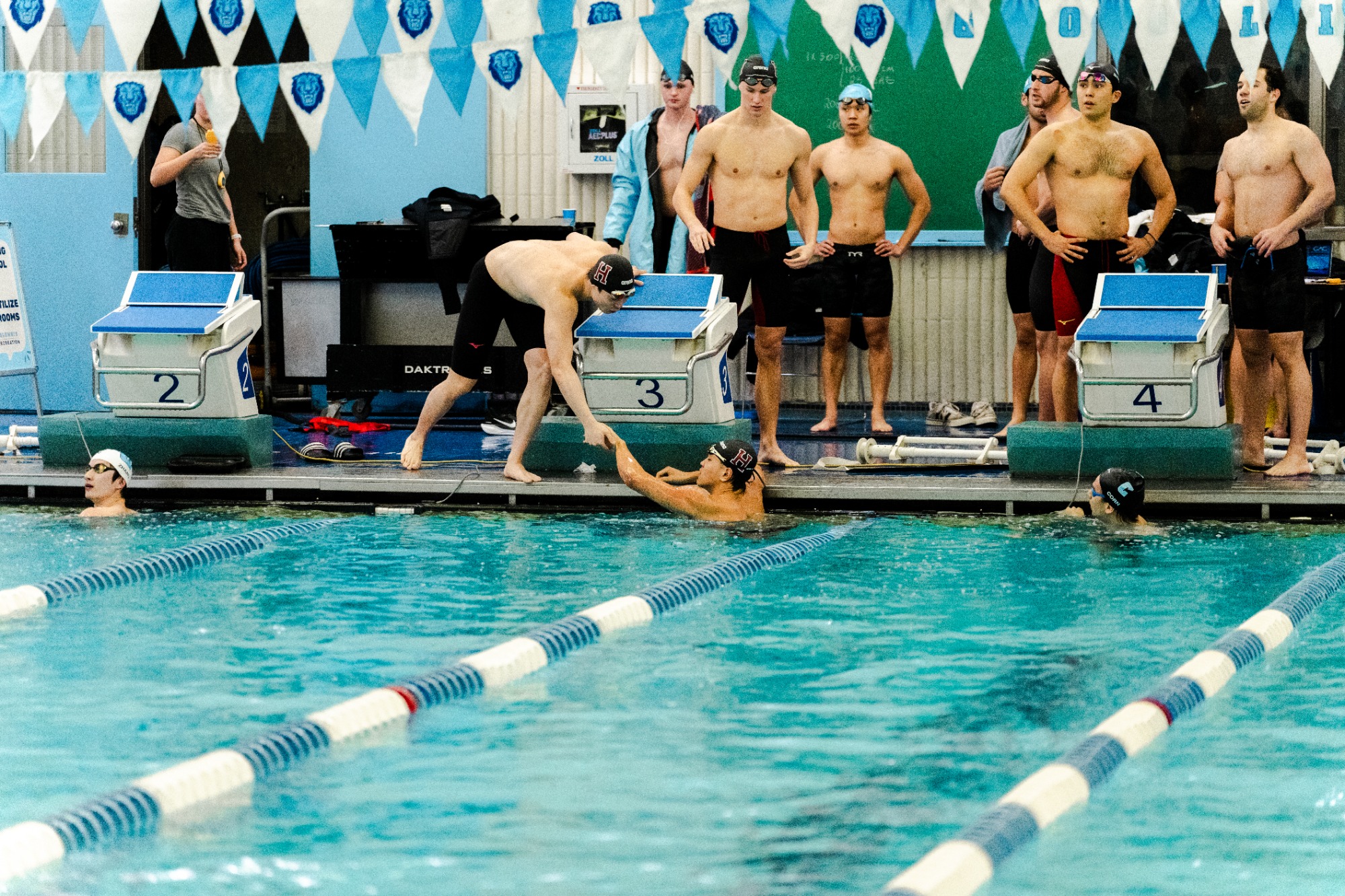 Harvard Men's Swimming and Diving at Columbia (Joshua Wang)