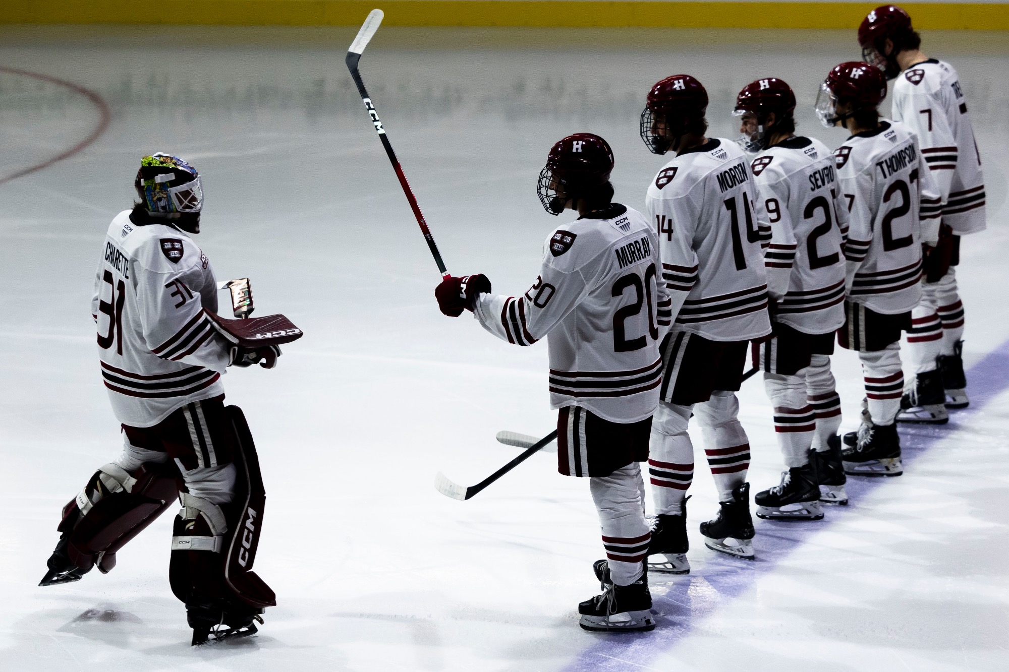 November 29, 2025, Boston, MA: At Harvard University, in Boston Massachusetts Friday, November 29, 2025.   (Photo Credit Sarah Boeke/Harvard Athletics)