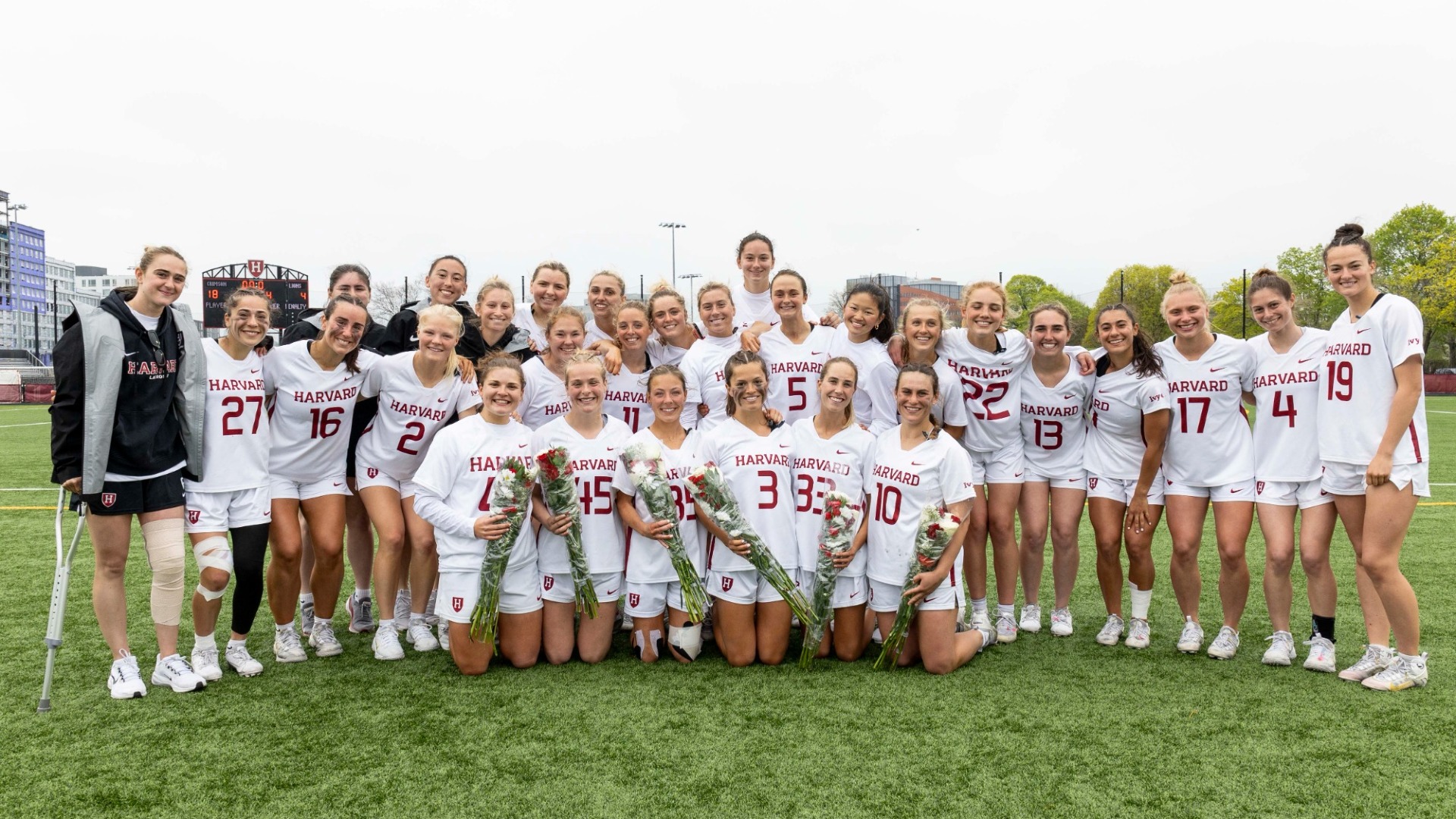 Harvard Women's Lacrosse Team Photo