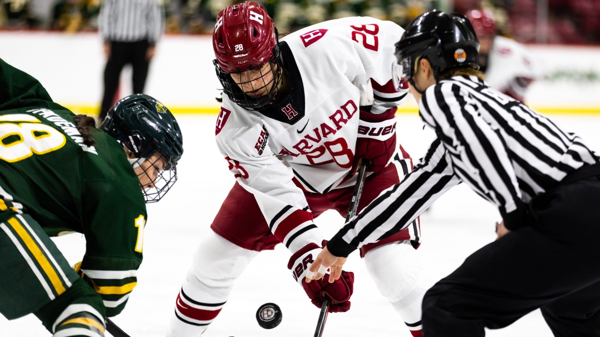 Ella Lucia Takes a Faceoff