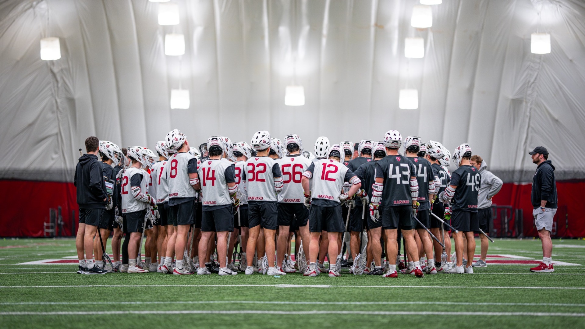 Team Huddle at Practice (Jan. 26, 2026)