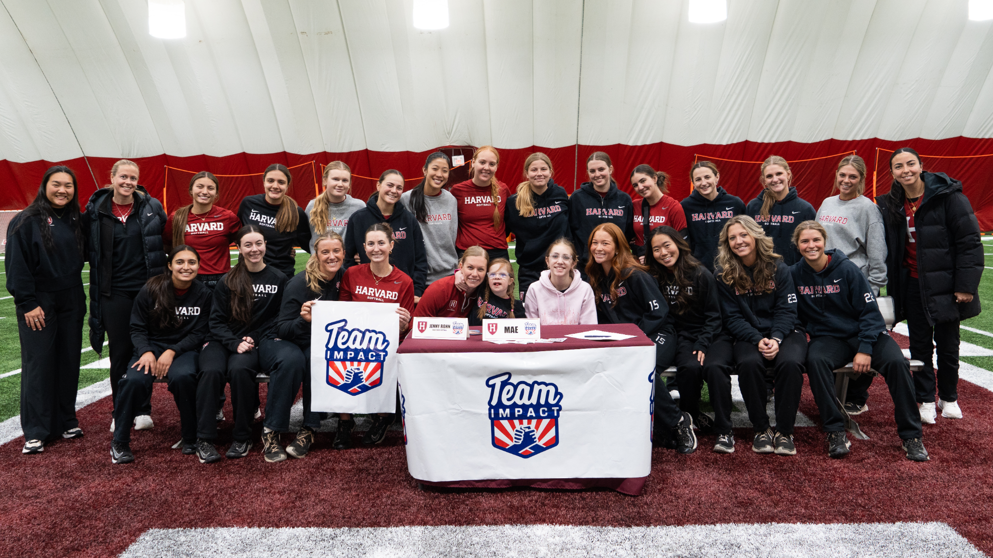 Harvard softball team impact
