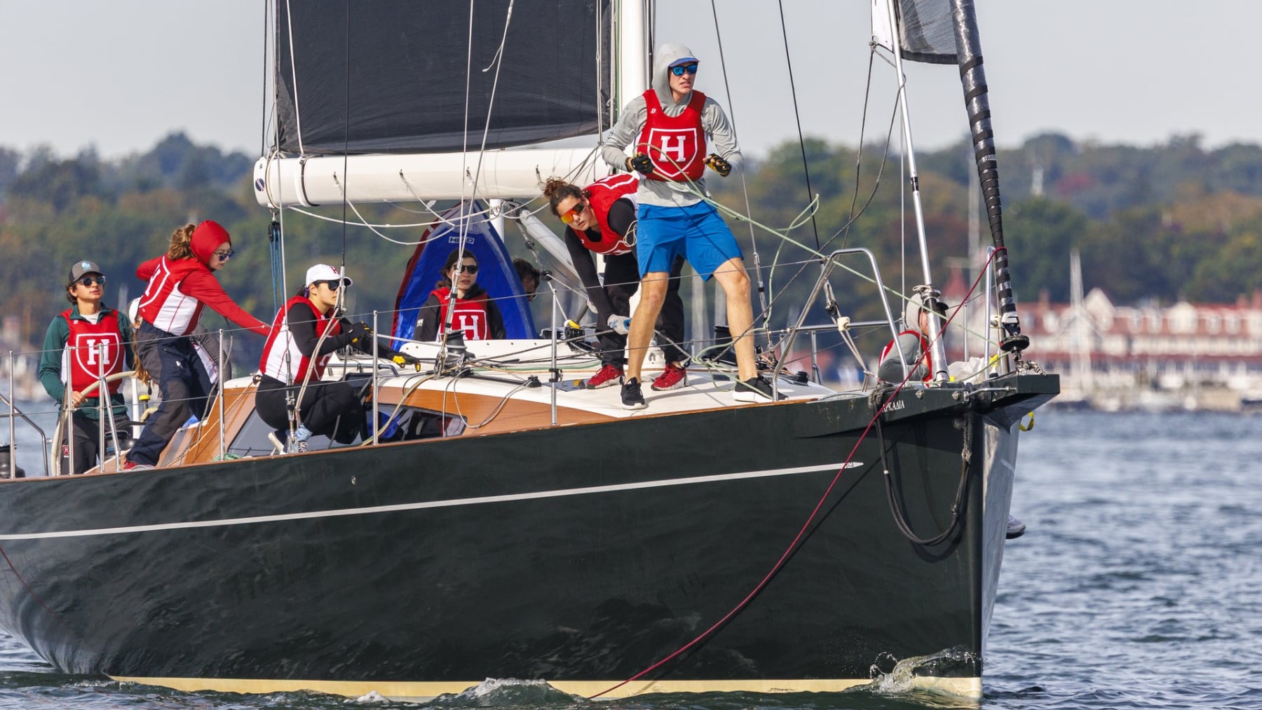 Harvard Sailing at Long Island Sound IOR