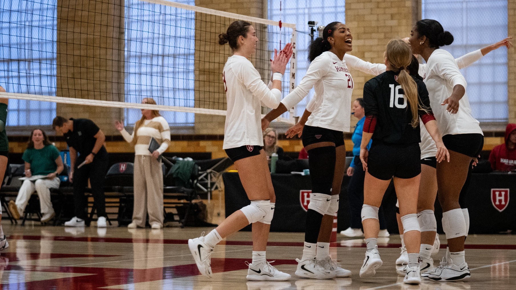 VBW celebrate vs Dartmouth