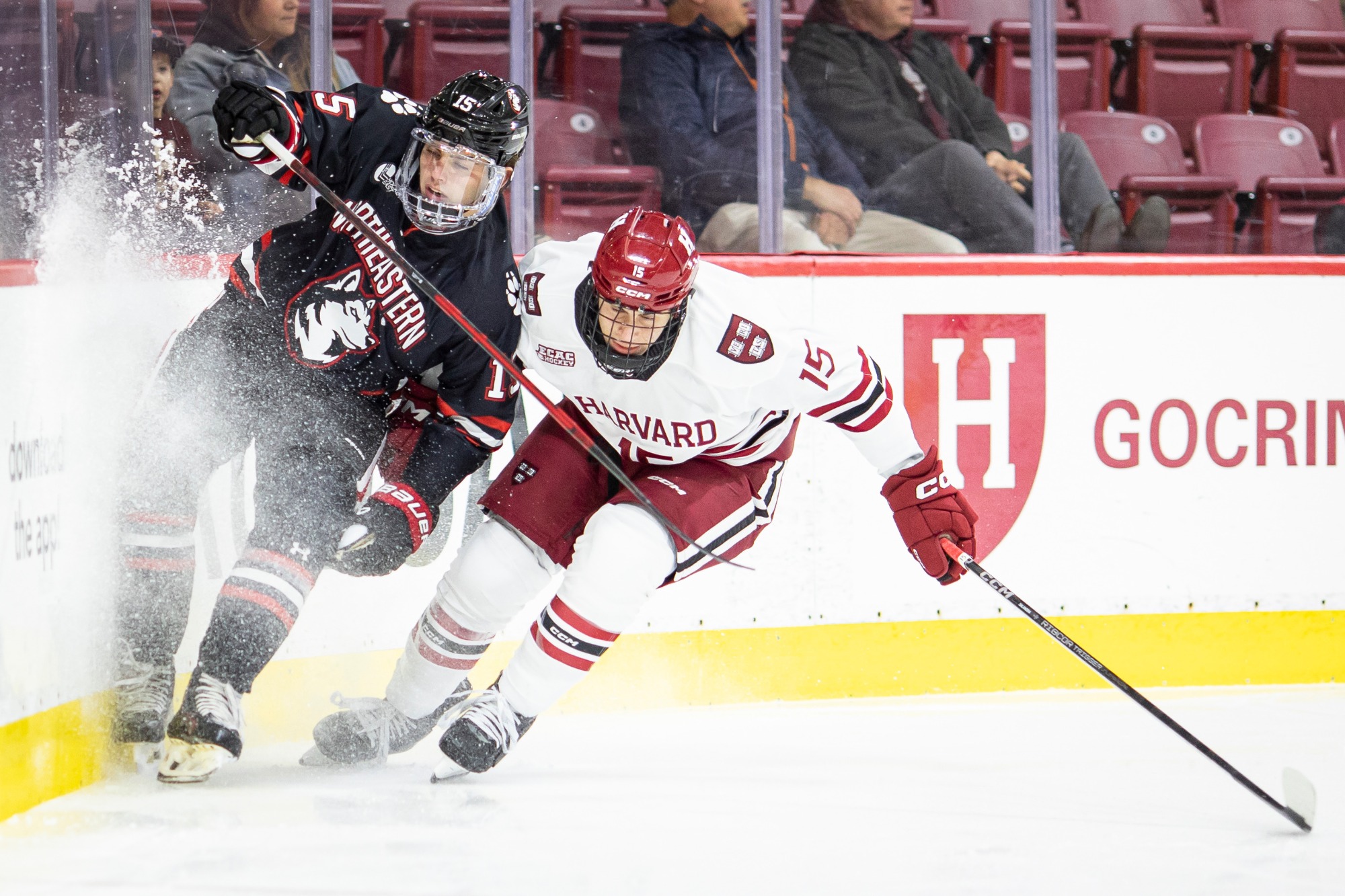 (10/23/2026) Harvard Men's Ice Hockey takes on Northeastern at the Bright-Landry Hockey Center.