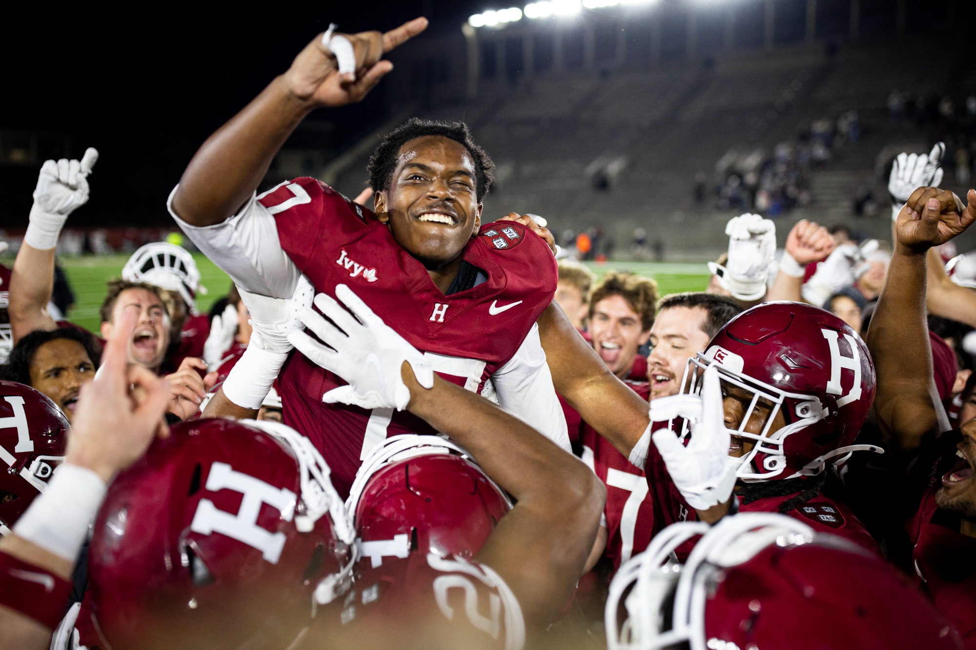 Harvard Football defeats No. 20 Colgate in a thriller.