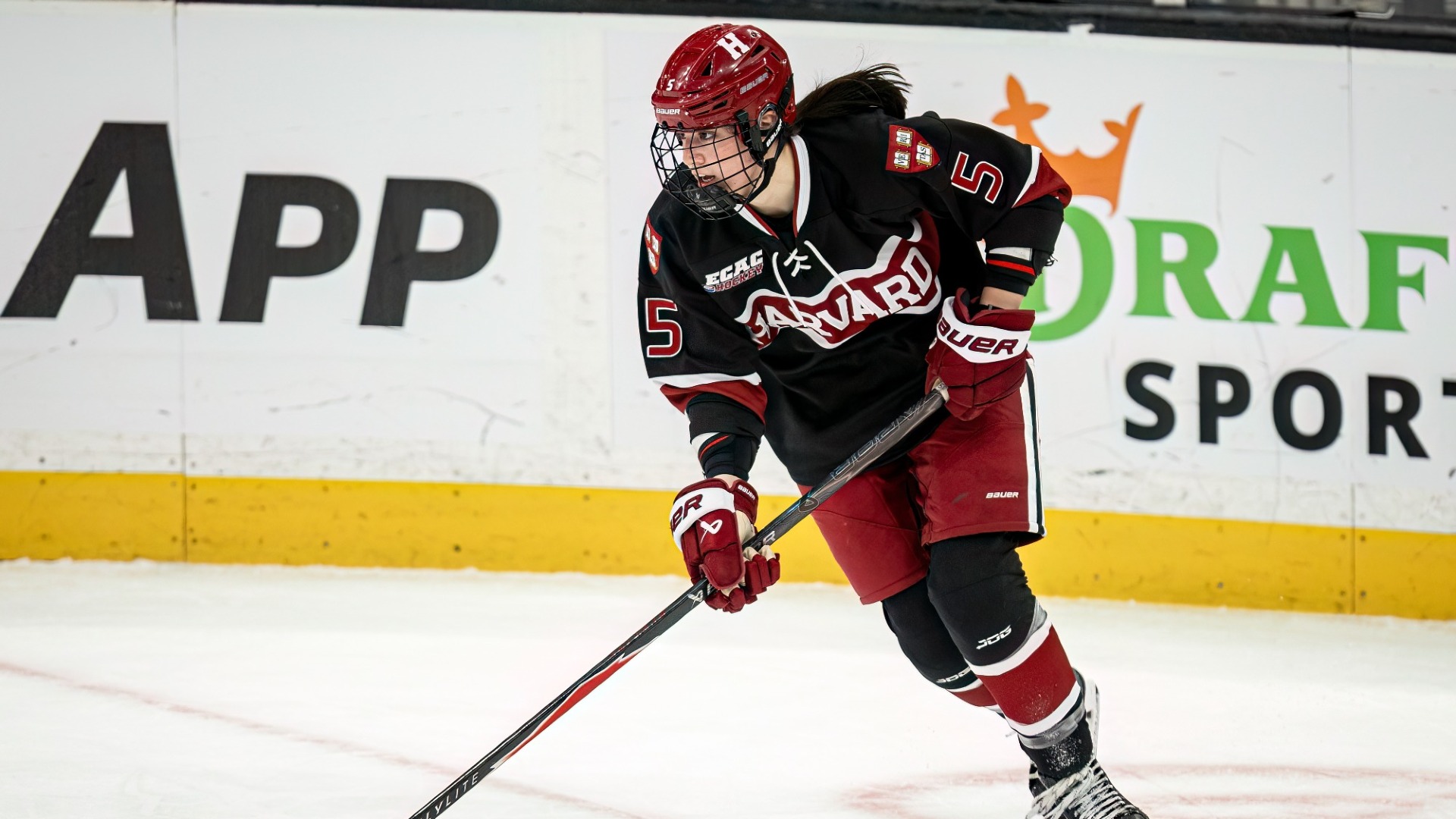 Emi Biotti Skating with the Puck