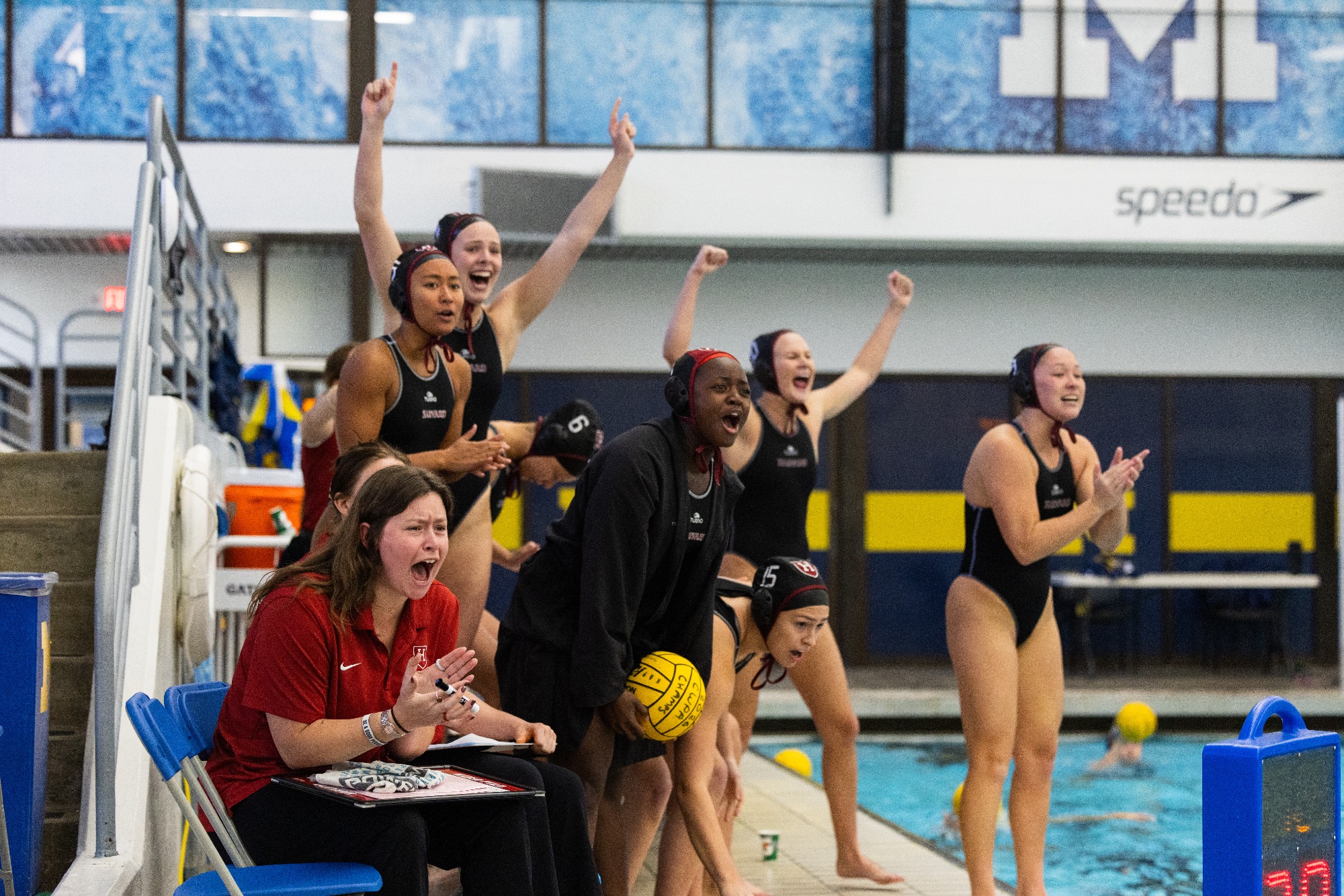 04/11/26 2025-26 Women’s Water Polo vs Brown at Canham Natatorium Win/Loss