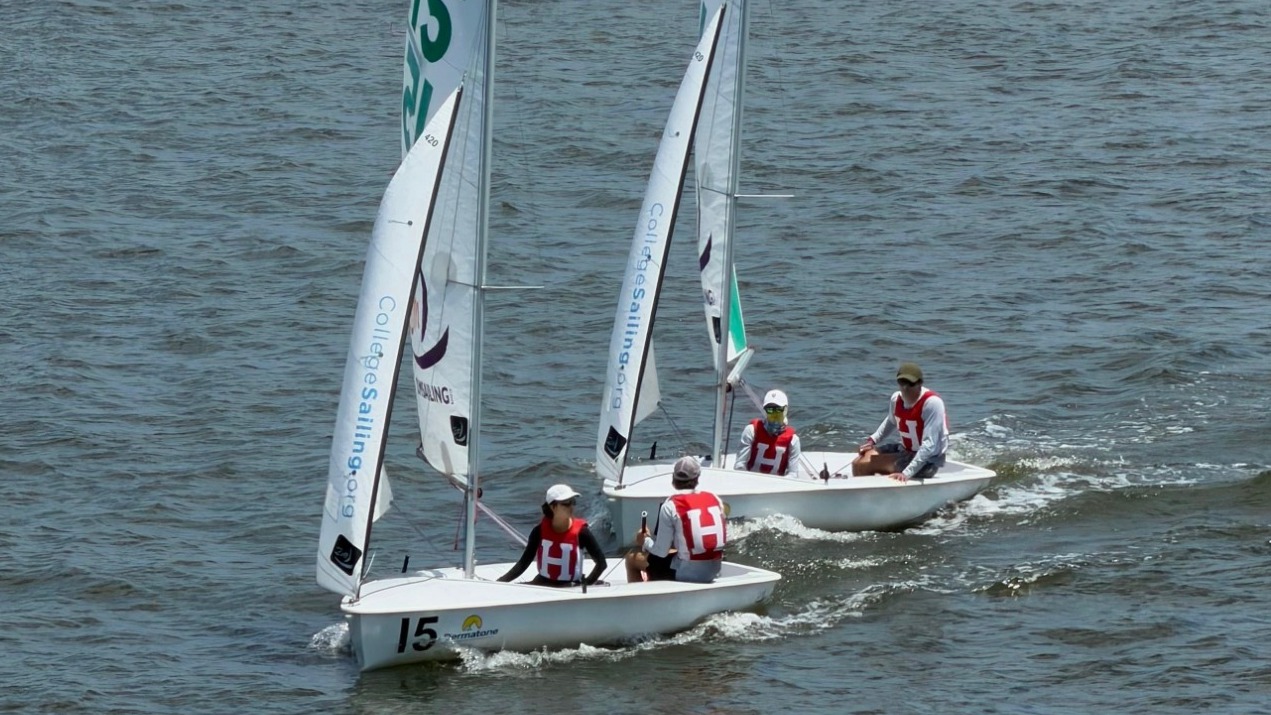 Sailing at ICSA Team Race Nationals