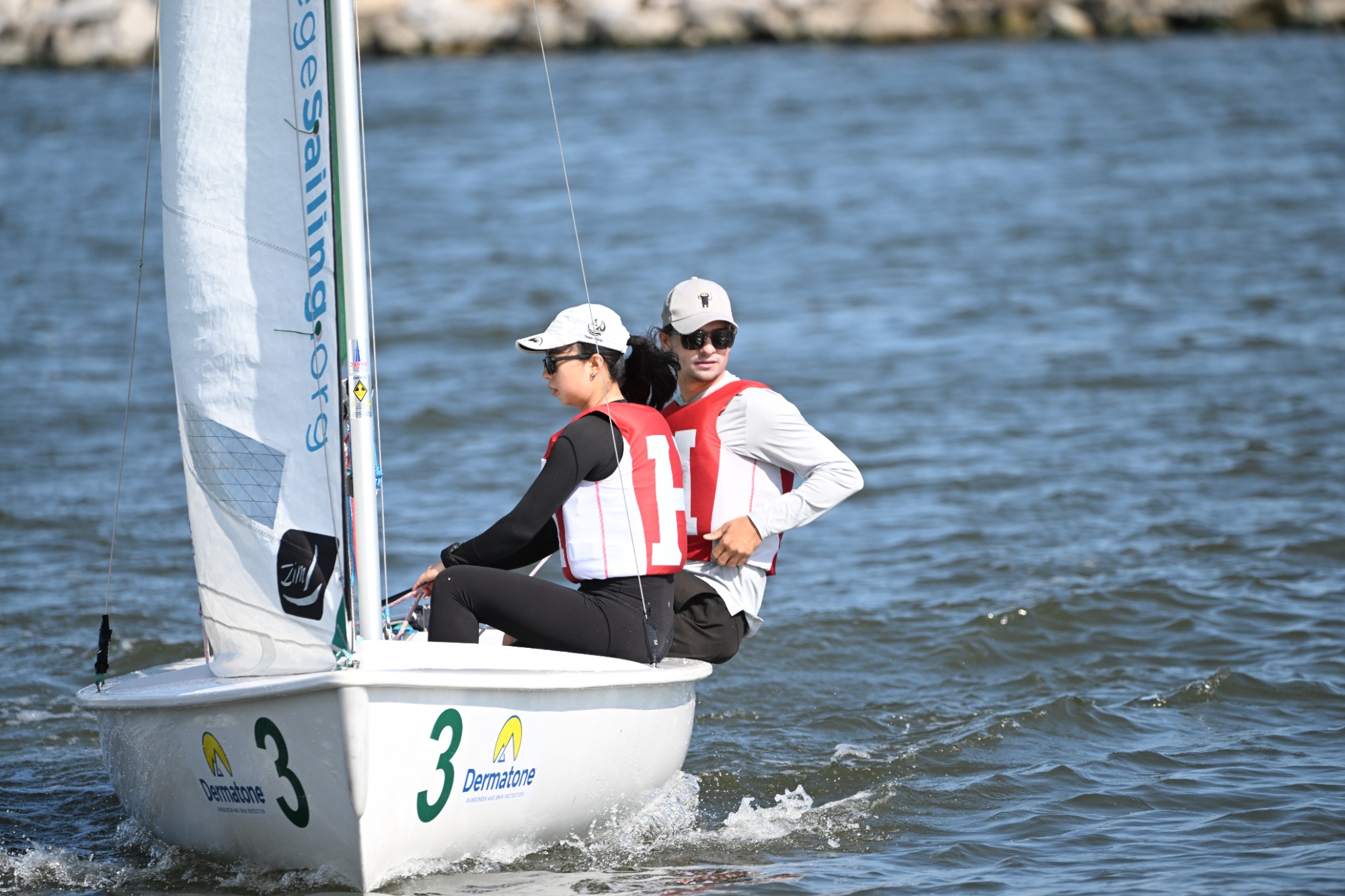 Harvard Sailing at ICSA Open Team Race Nationals (Parker Waters)