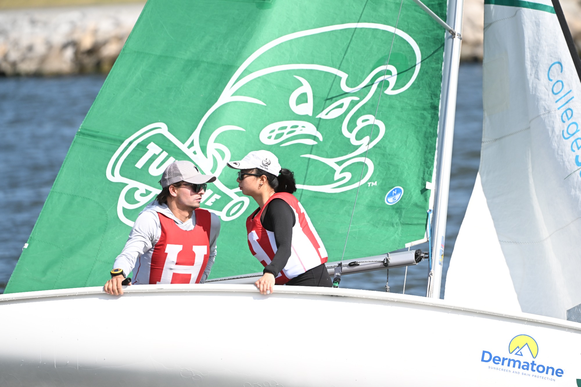 Harvard Sailing at ICSA Open Team Race Nationals (Parker Waters)