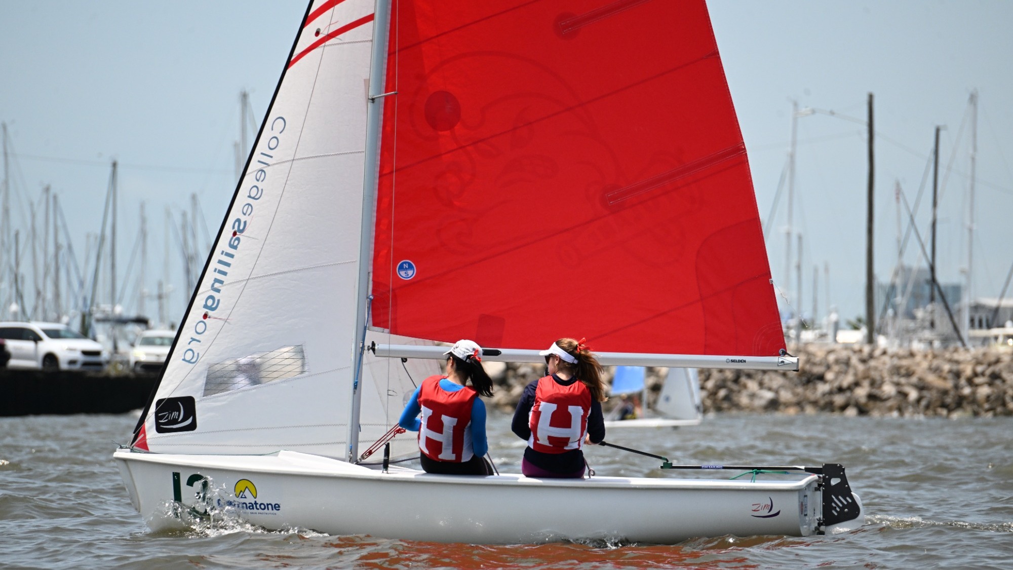 Sailing at ICSA Women's Team Race National Championship