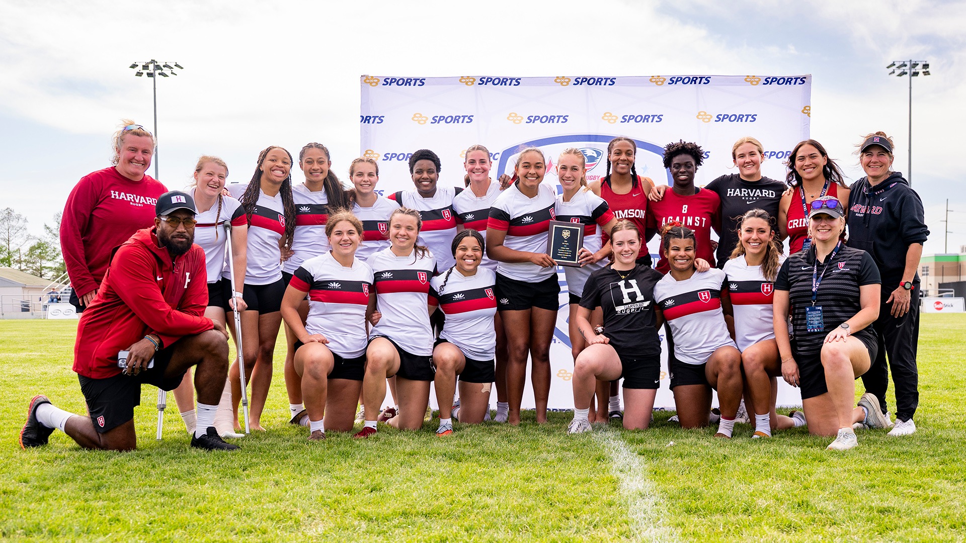 Women's Rugby CRAA 7s Team Photo Third Place