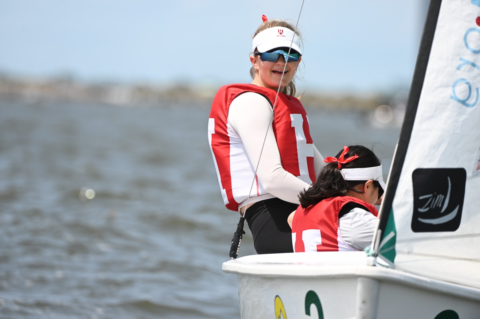 Harvard Sailing at ICSA Women's Team Race Nationals (Parker Waters)