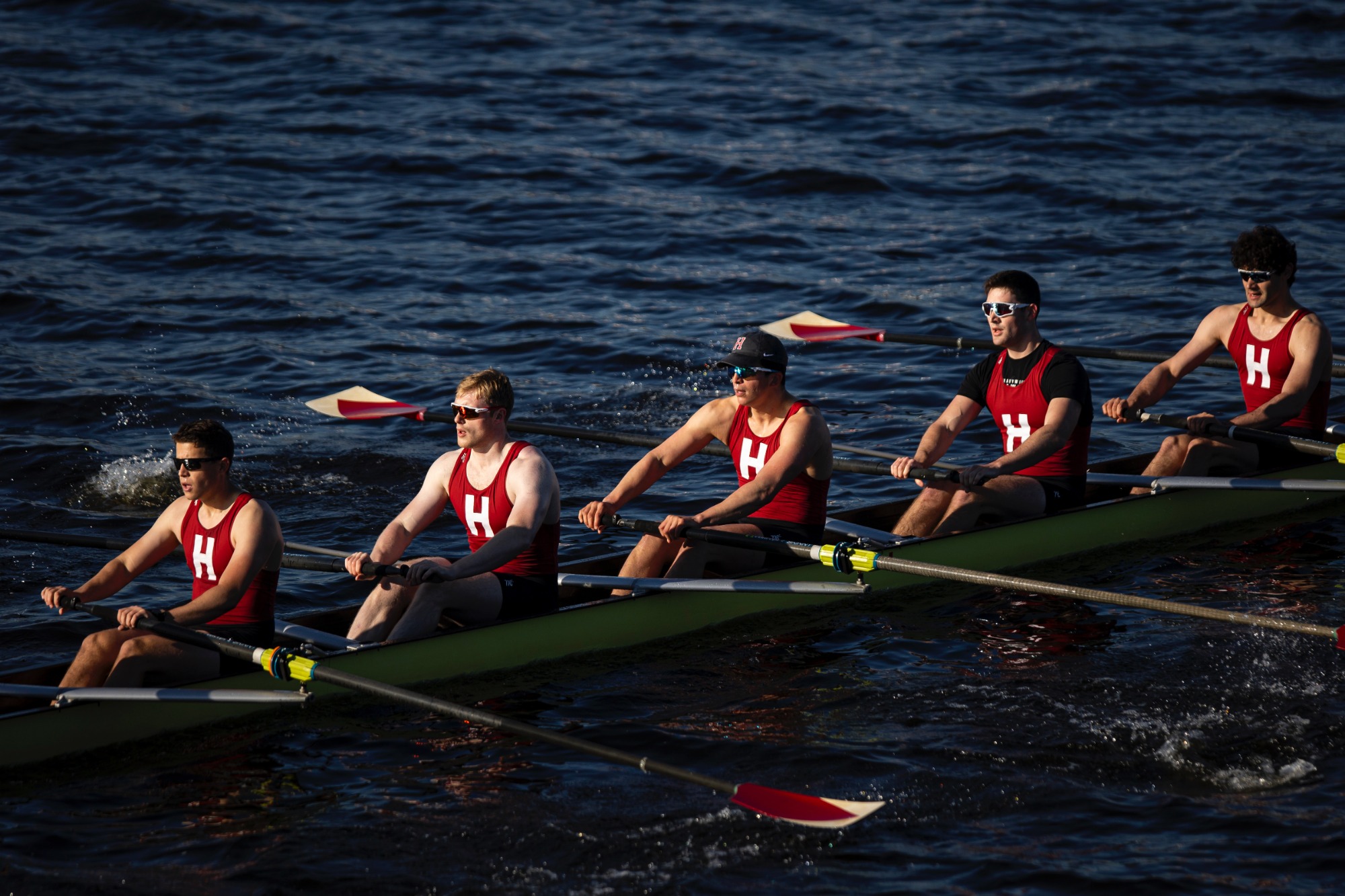April 28, 2026, Boston, MA: The Smith Cup between the Harvard Crimson and the Northeastern Huskies on the Charles River, in Boston Massachusetts Tuesday, April 28, 2026. (Photo Credit Aiden Shertzer/Harvard Athletics)