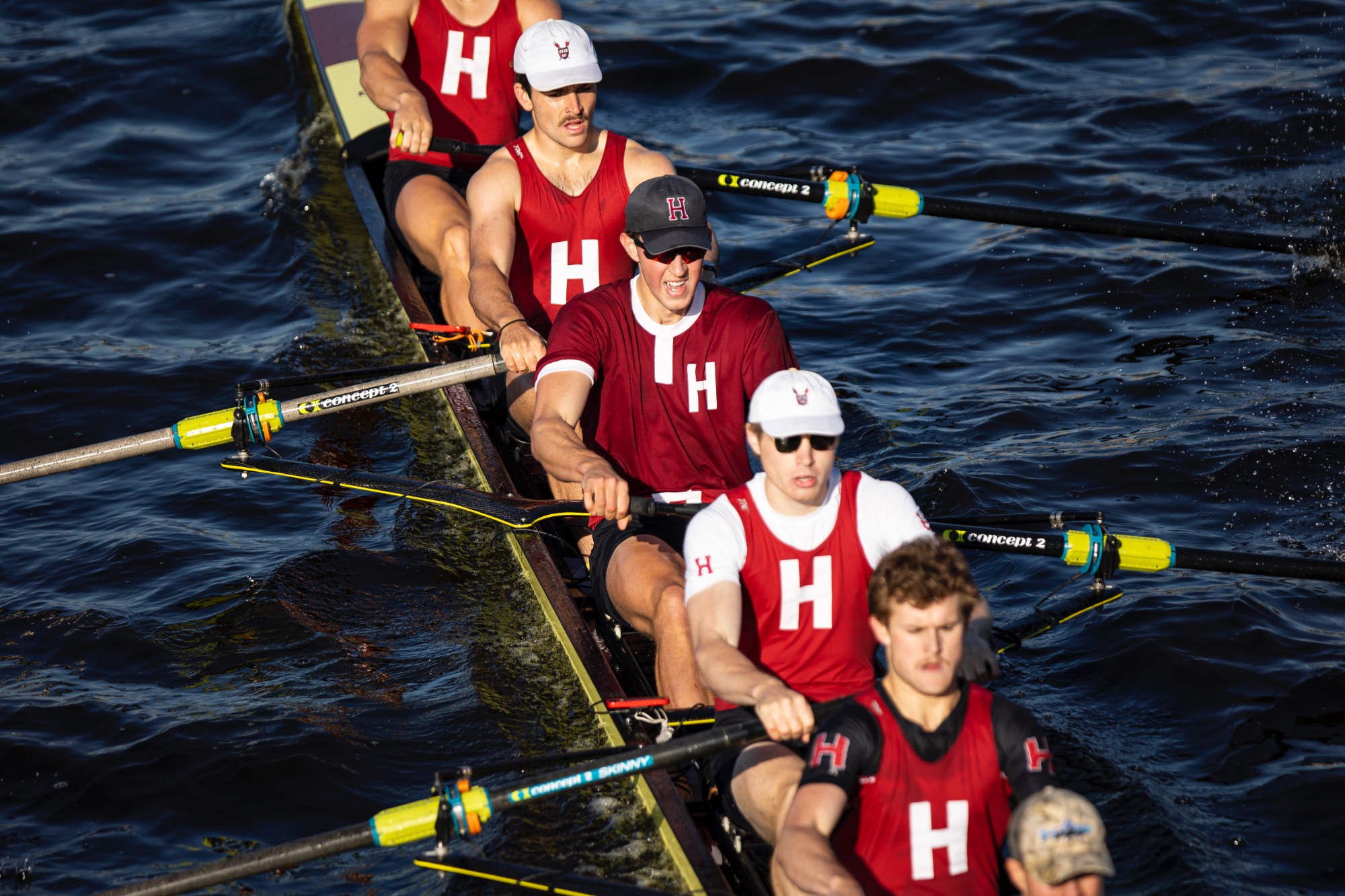 April 28, 2026, Boston, MA: The Smith Cup between the Harvard Crimson and the Northeastern Huskies on the Charles River, in Boston Massachusetts Tuesday, April 28, 2026. (Photo Credit Aiden Shertzer/Harvard Athletics)