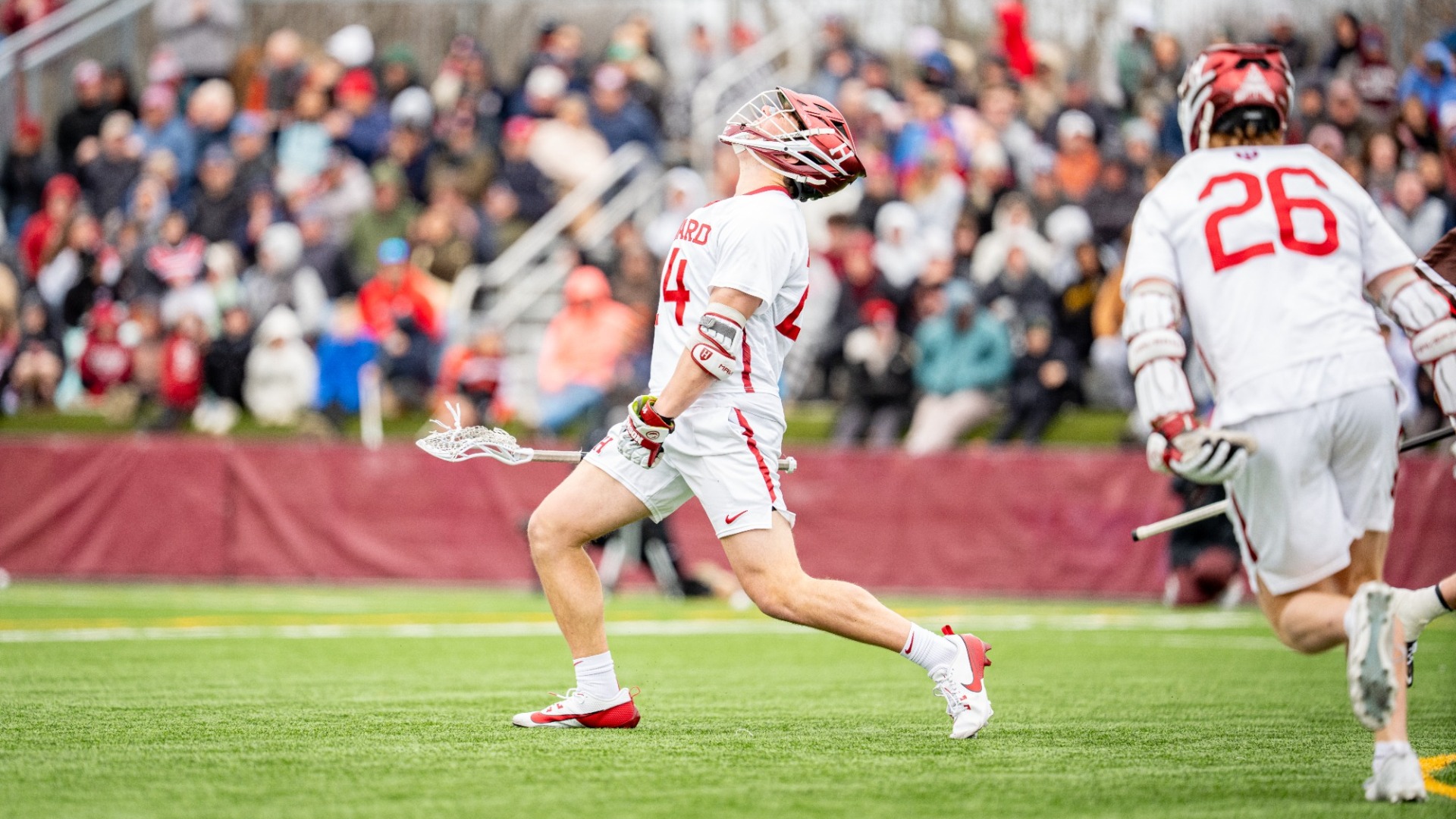 Logan Turley Celebrates a Goal