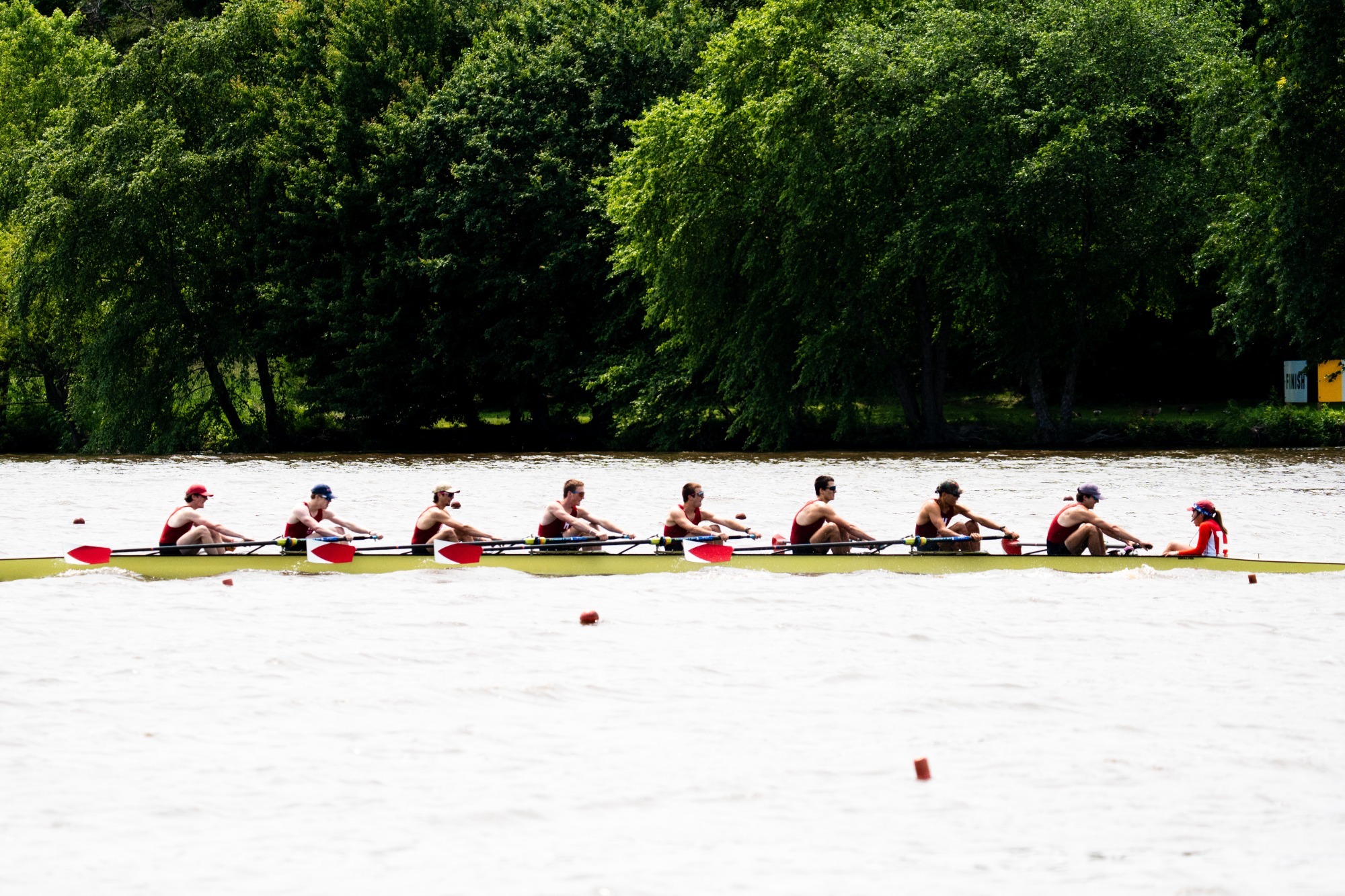 Men's lightweight varsity at the IRA National Championship