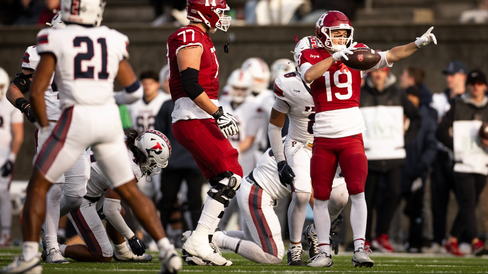 November 15, 2025, Boston, MA: at Harvard University, in Boston Massachusetts Saturday, November 15, 2025.  (Photo by Eddie Monigan/Harvard Athletics)