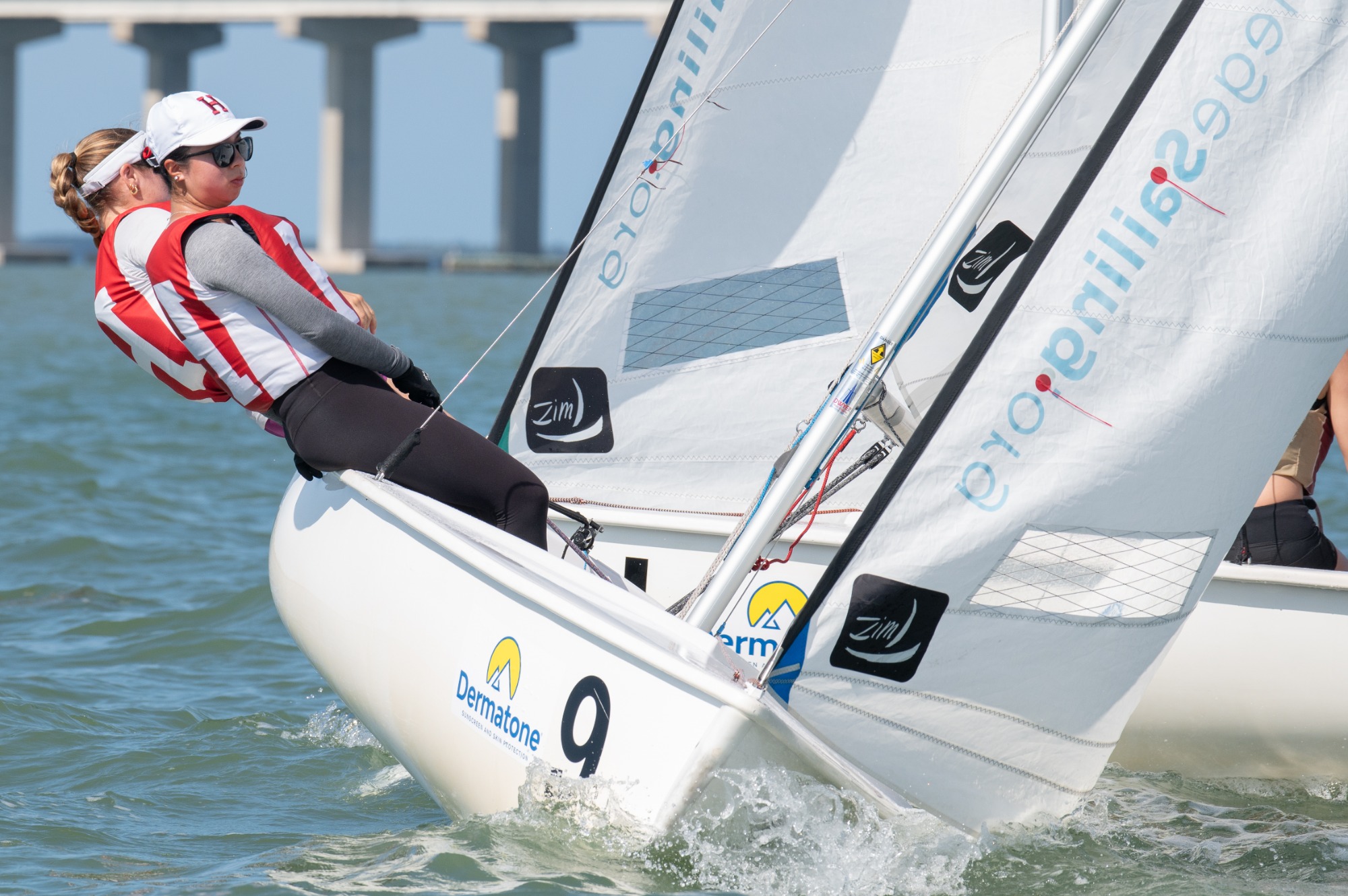 Harvard at ICSA Women's Fleet Racing National Championship (Hannes Leonard)