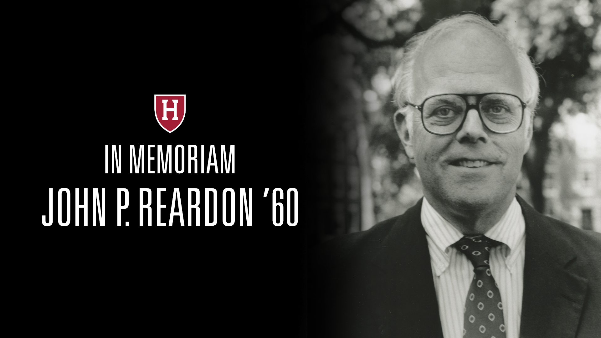 In Memoriam Jack P. Reardon '60